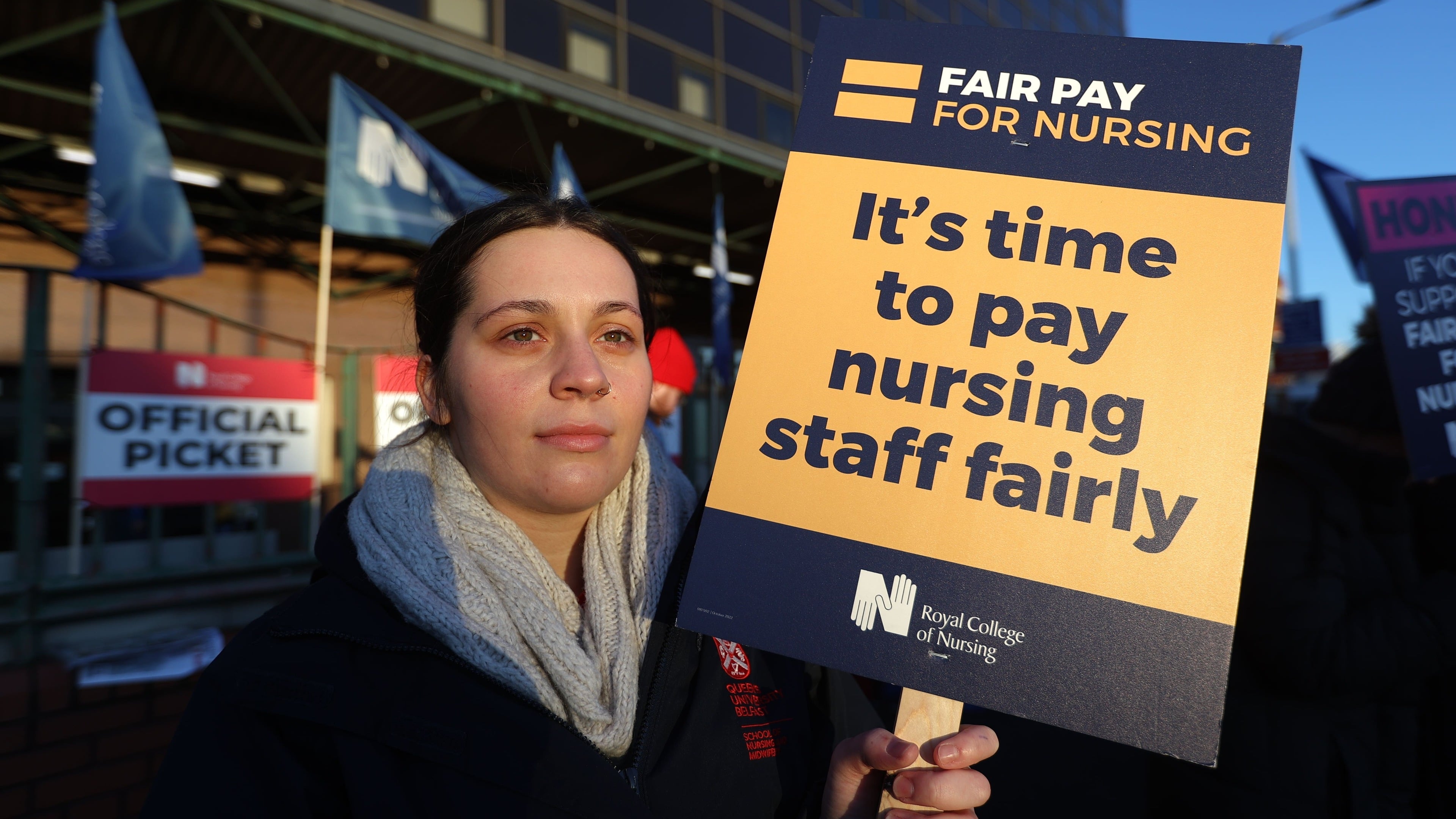 Nurses warn of ‘imminent’ strike action in dispute over pay