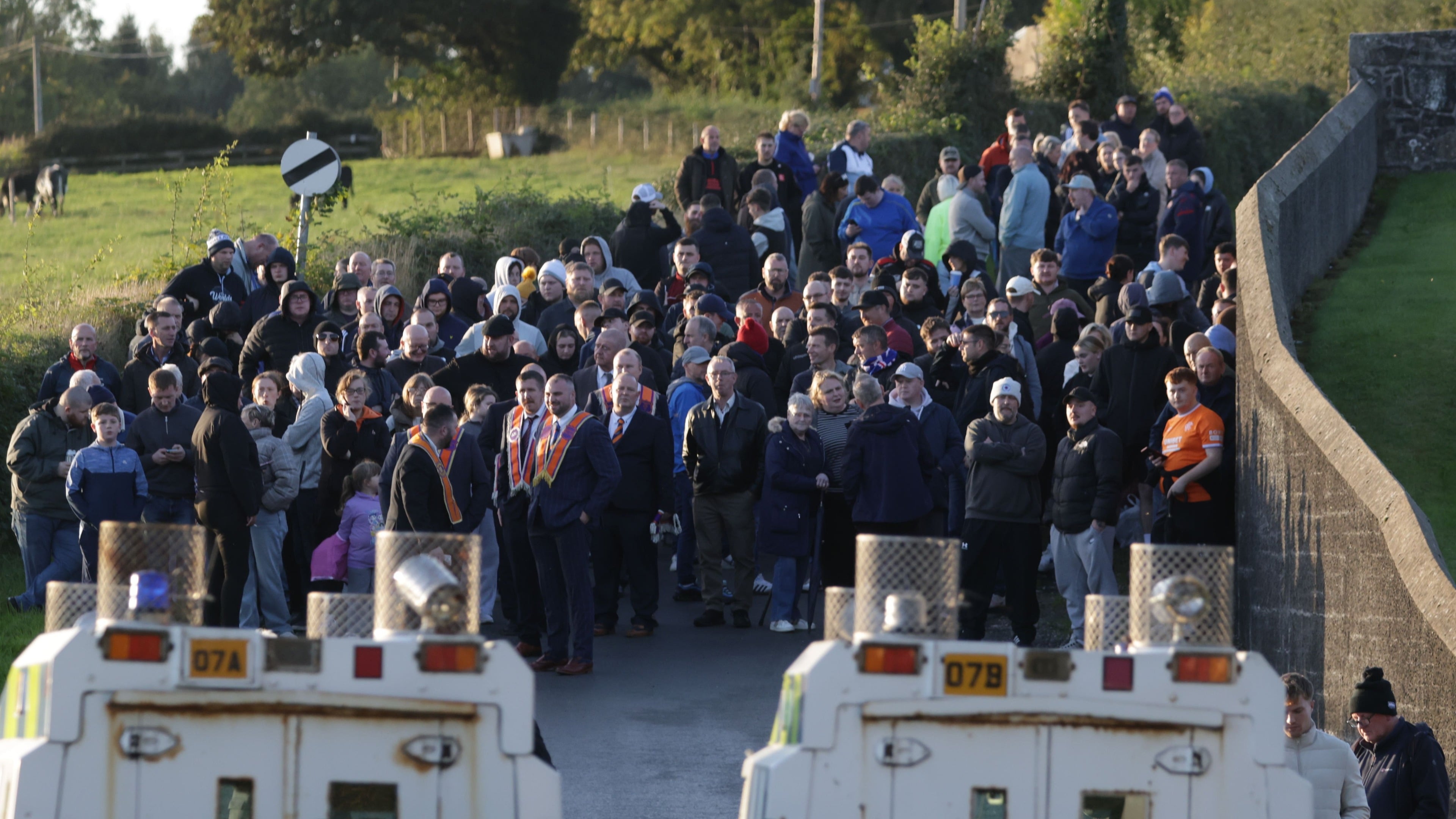 Stormont clashes over Drumcree parade protest attendance