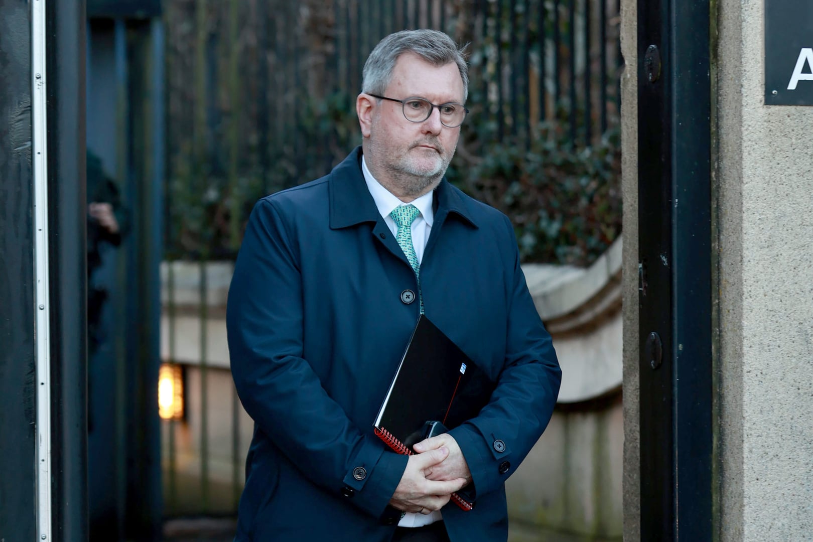 How did the allegations lead to Jeffrey Donaldson's resignation?