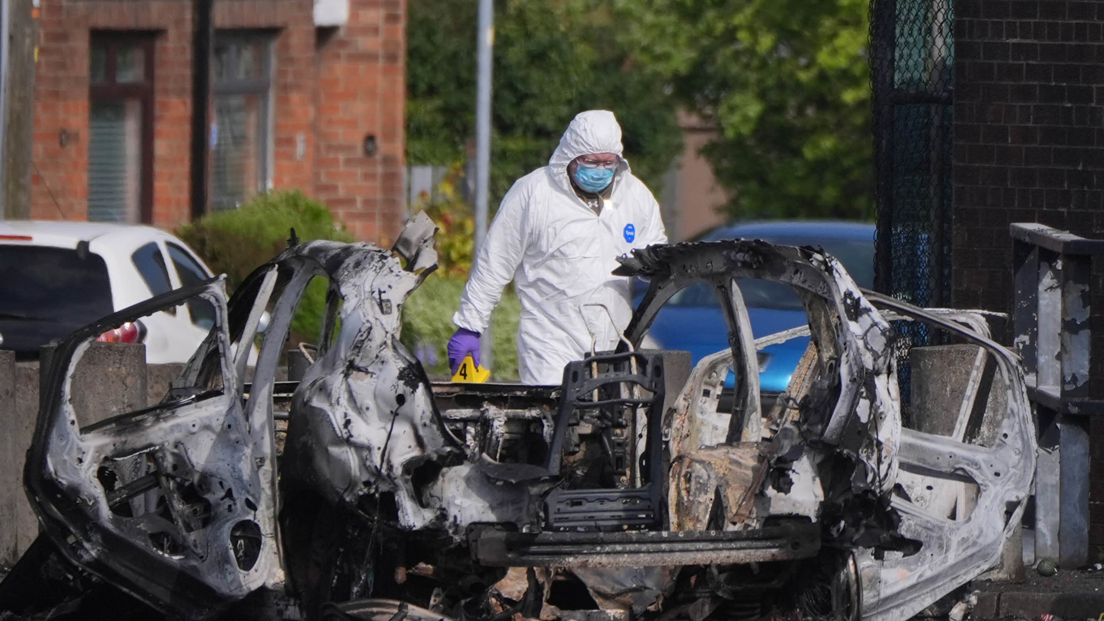 New IRA says it will ‘target homes of PSNI officers’ after west Belfast bomb attack