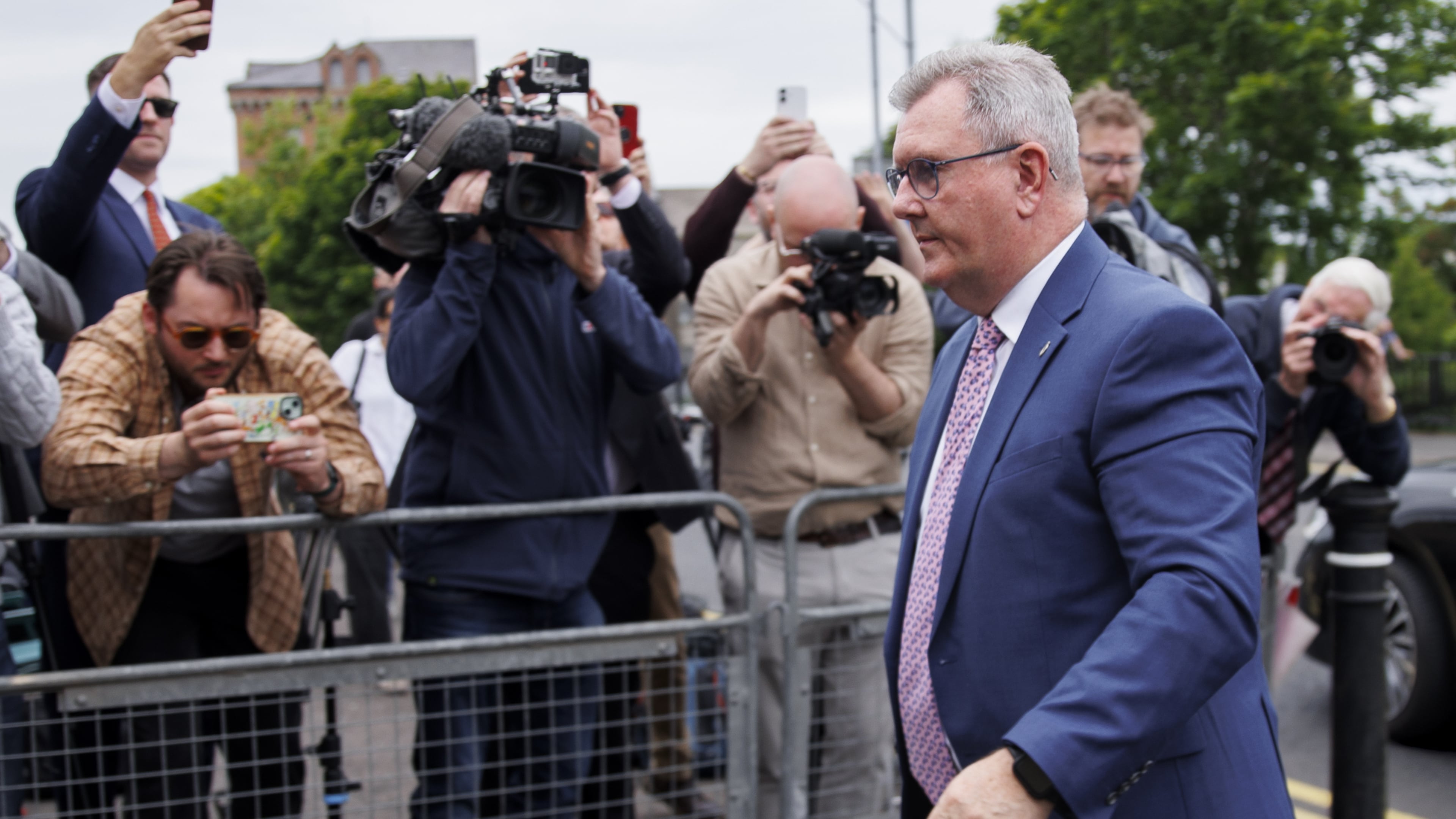 Jeffrey Donaldson remains in isolation in hospital unit of Maghaberry Prison