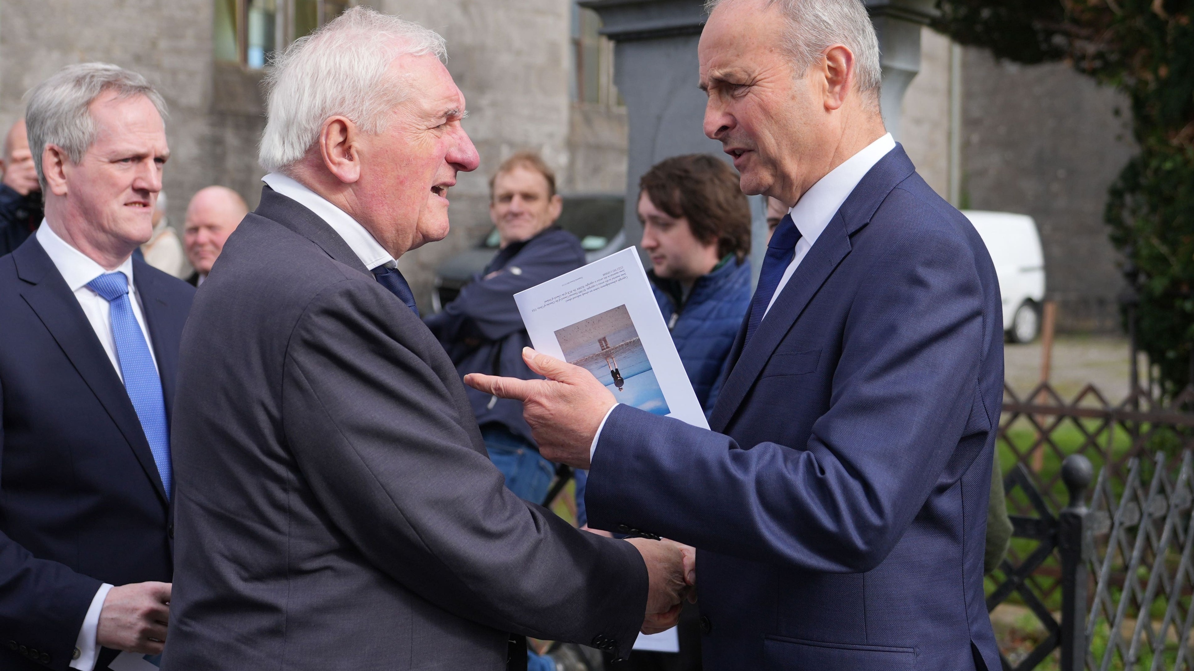 Micheal Martin says Bertie Ahern immigration comments ‘don’t represent’ party