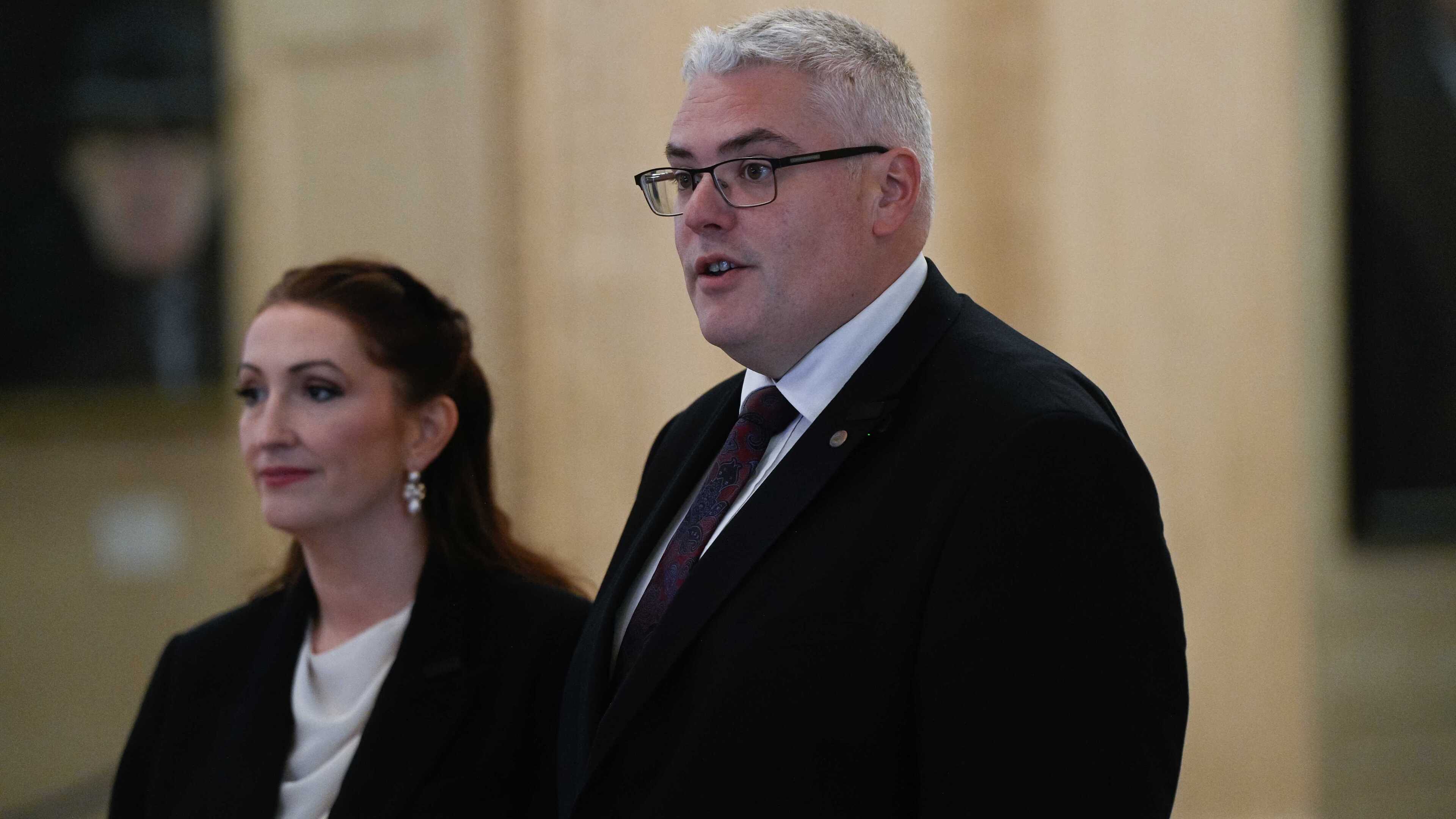 DUP leader says party did not “hitch wagon” to Donald Trump