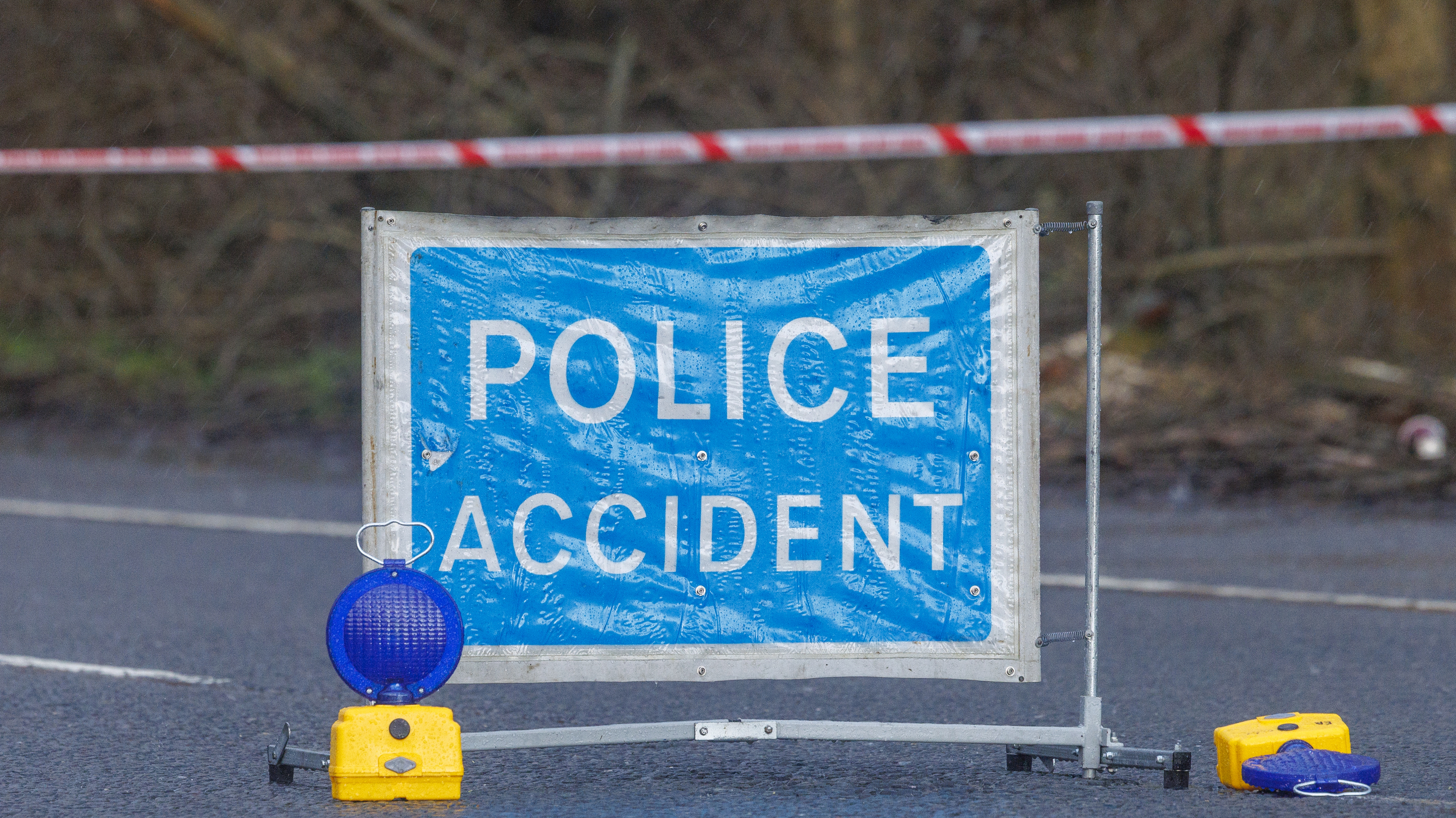 Emergency services at scene of Co Antrim crash