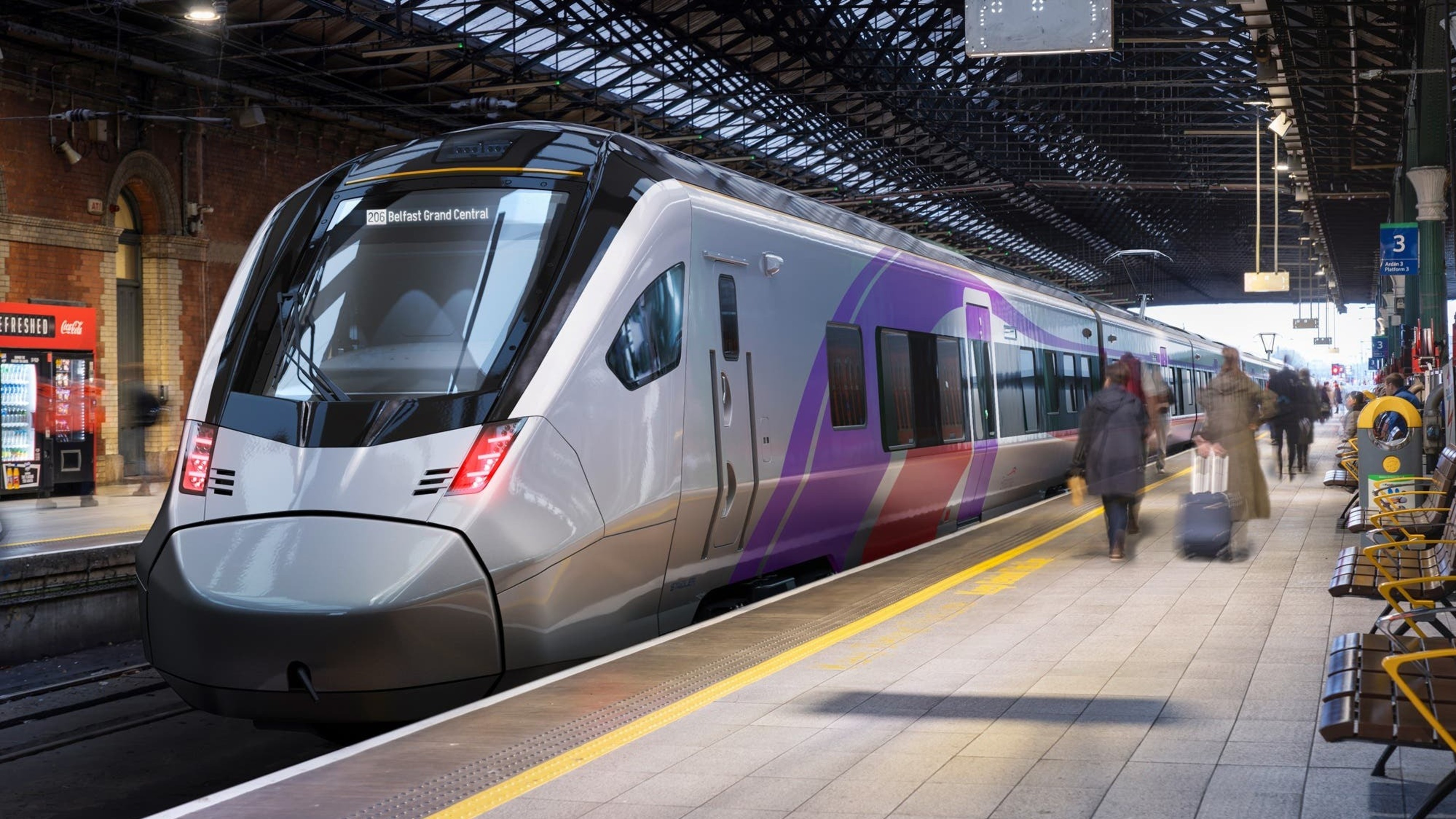 Belfast-Dublin rail service to be improved by £550m cross-border investment