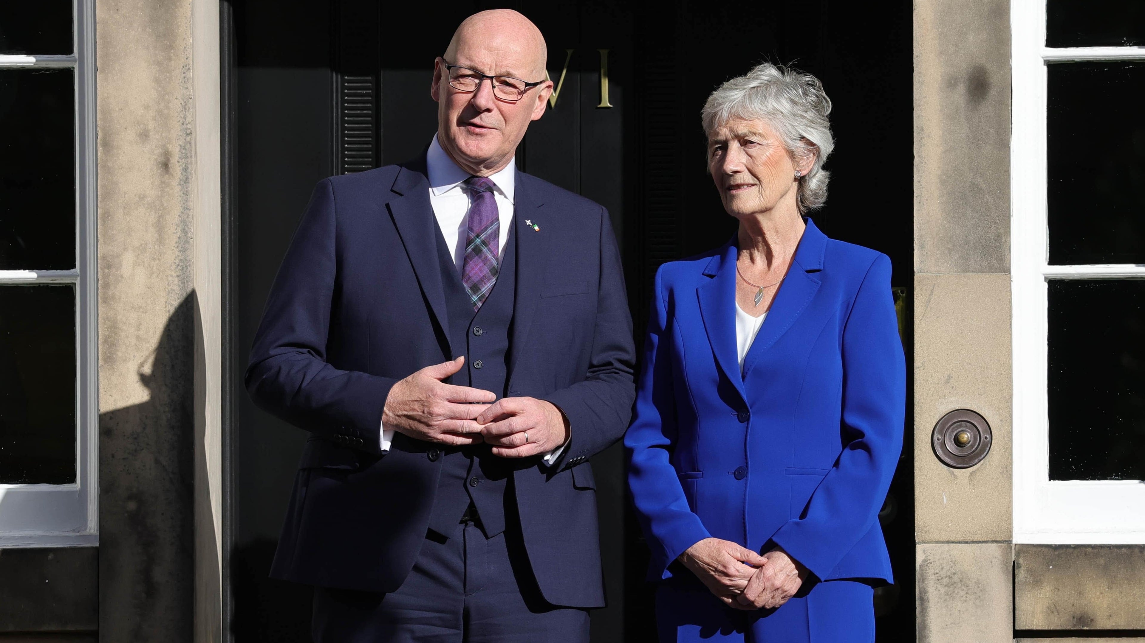 Irish President meets John Swinney as Scotland visit gets under way