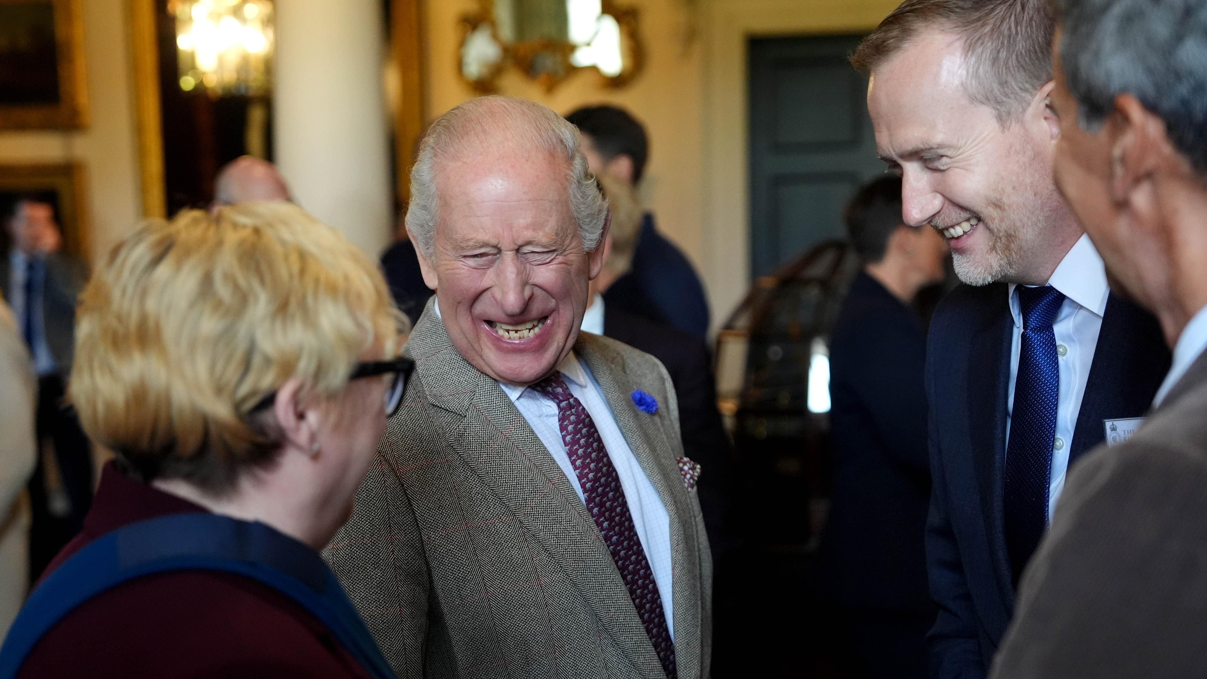 Irish President meets King during official visit to Scotland