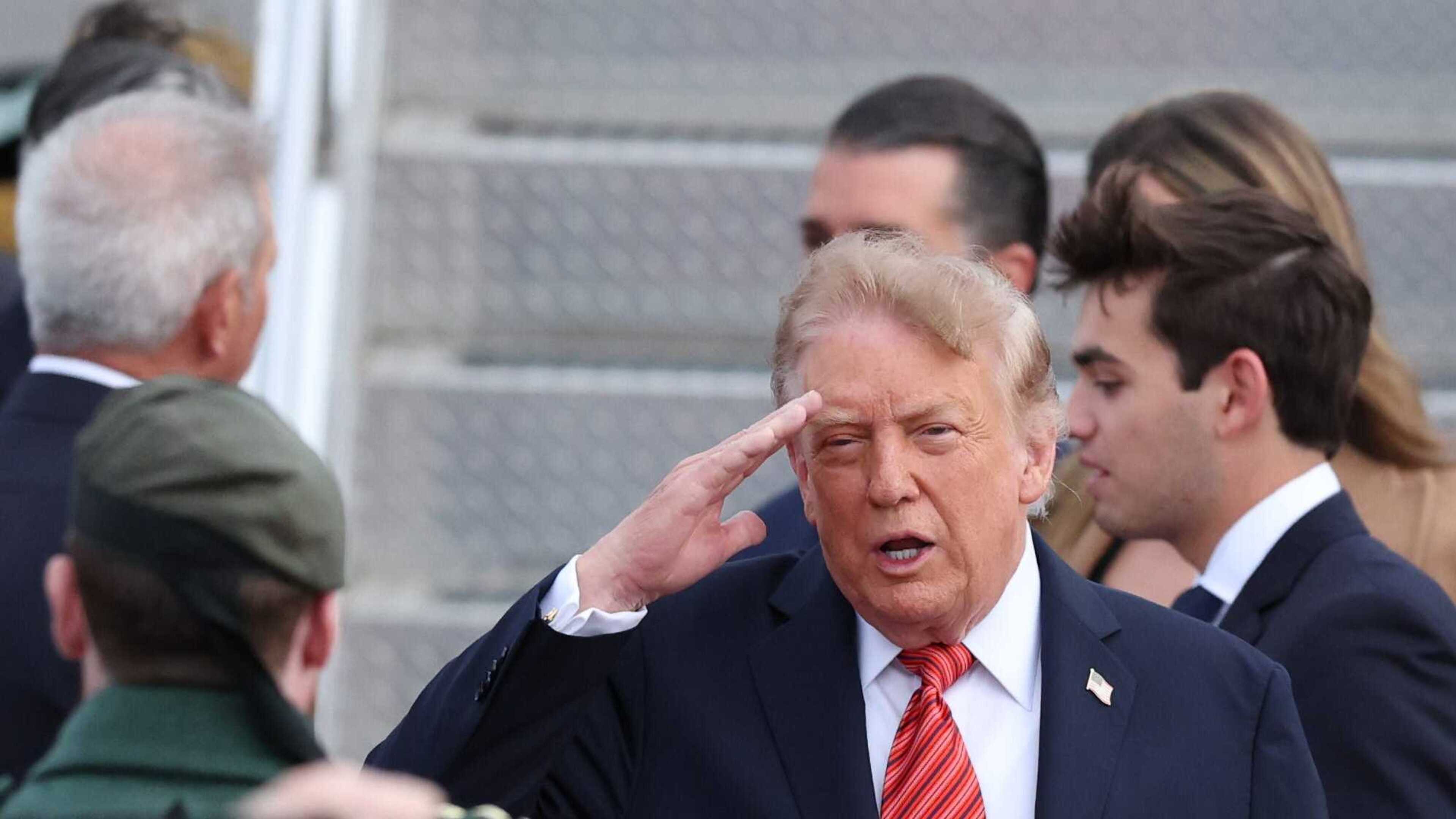 US President Donald Trump arrives in Ireland for two-day visit