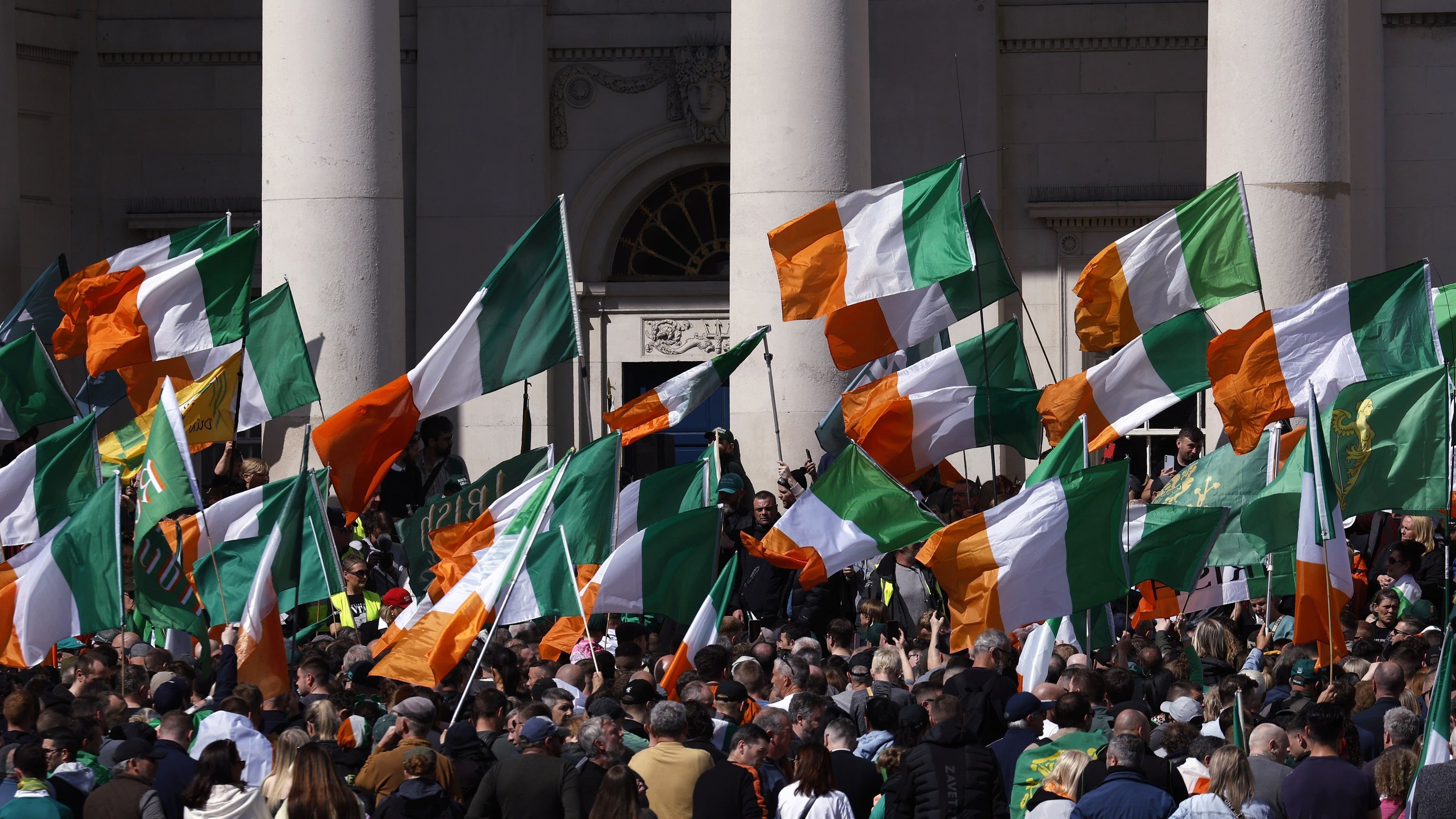Fact check: Image from Dublin protest traced to April 2025
