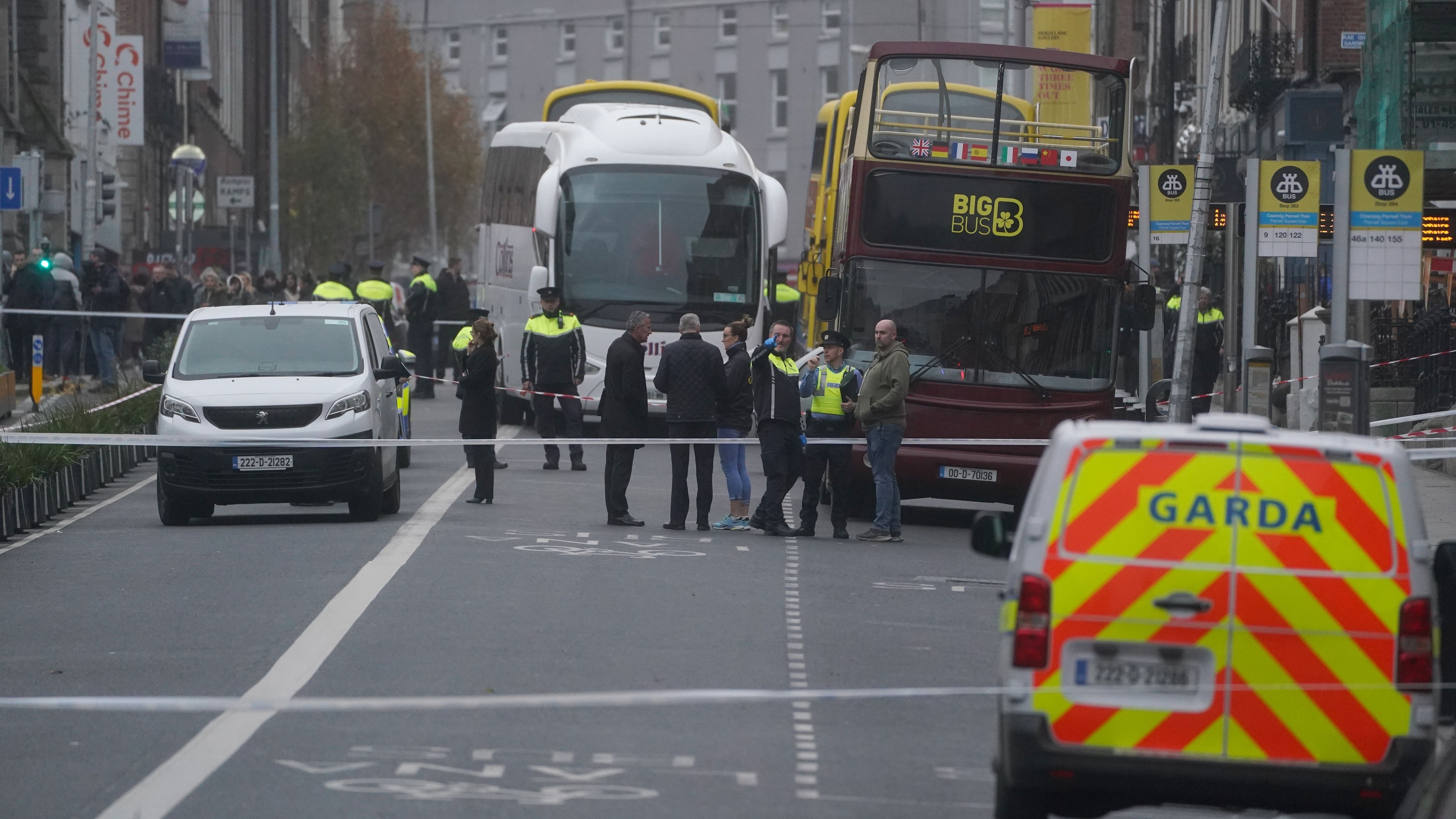 Bloodstained jacket and CCTV images shown in Parnell Square stabbing trial