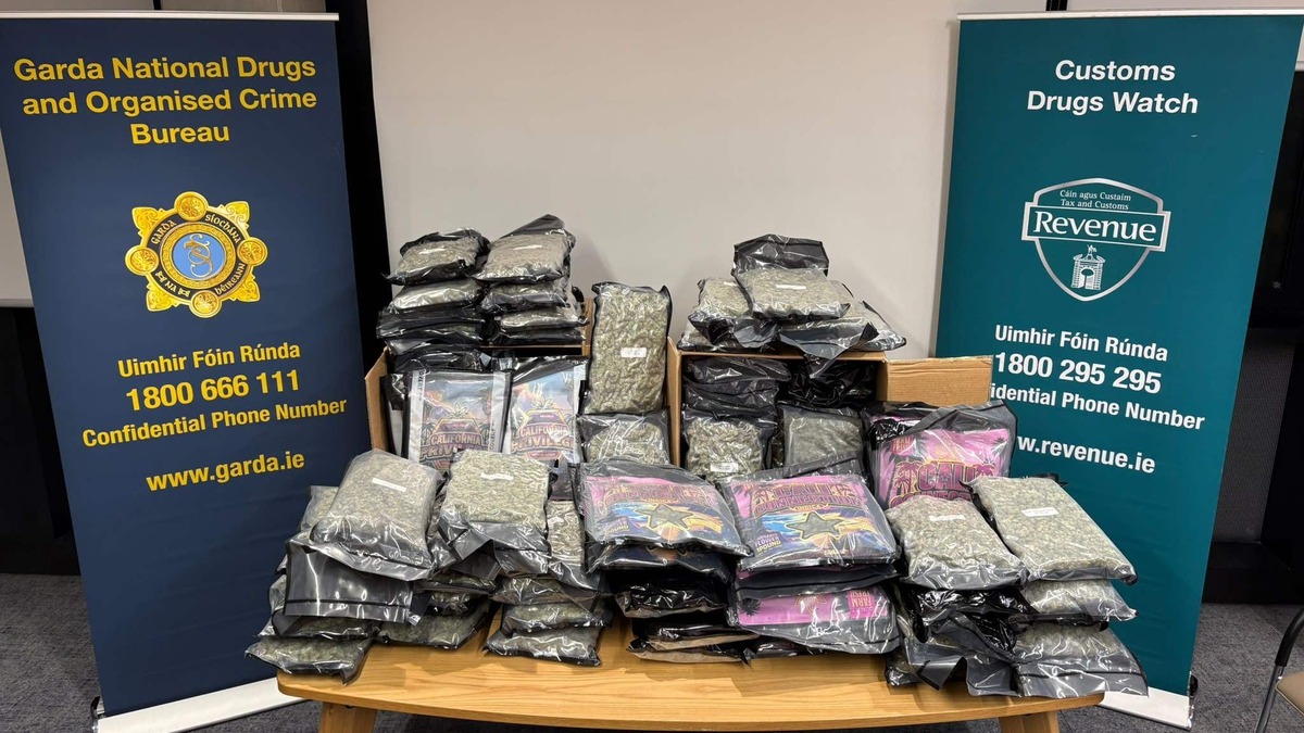 Two arrested as cannabis worth one million euro seized in Co Louth ...