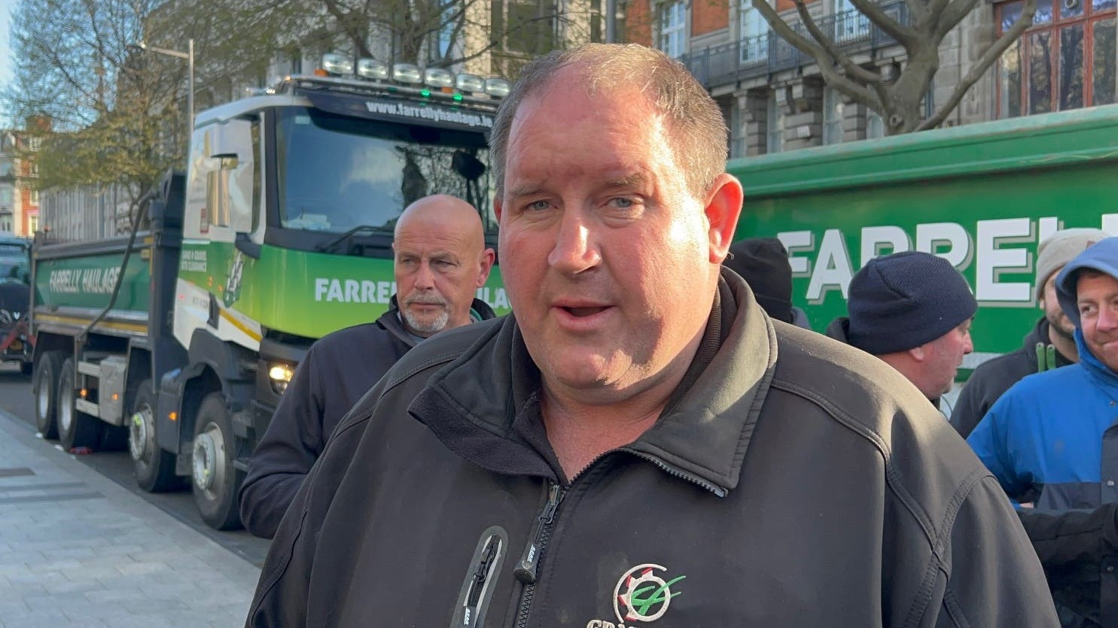 Dublin fuel protesters ‘ambushed’ in late-night Garda operation, spokesman says