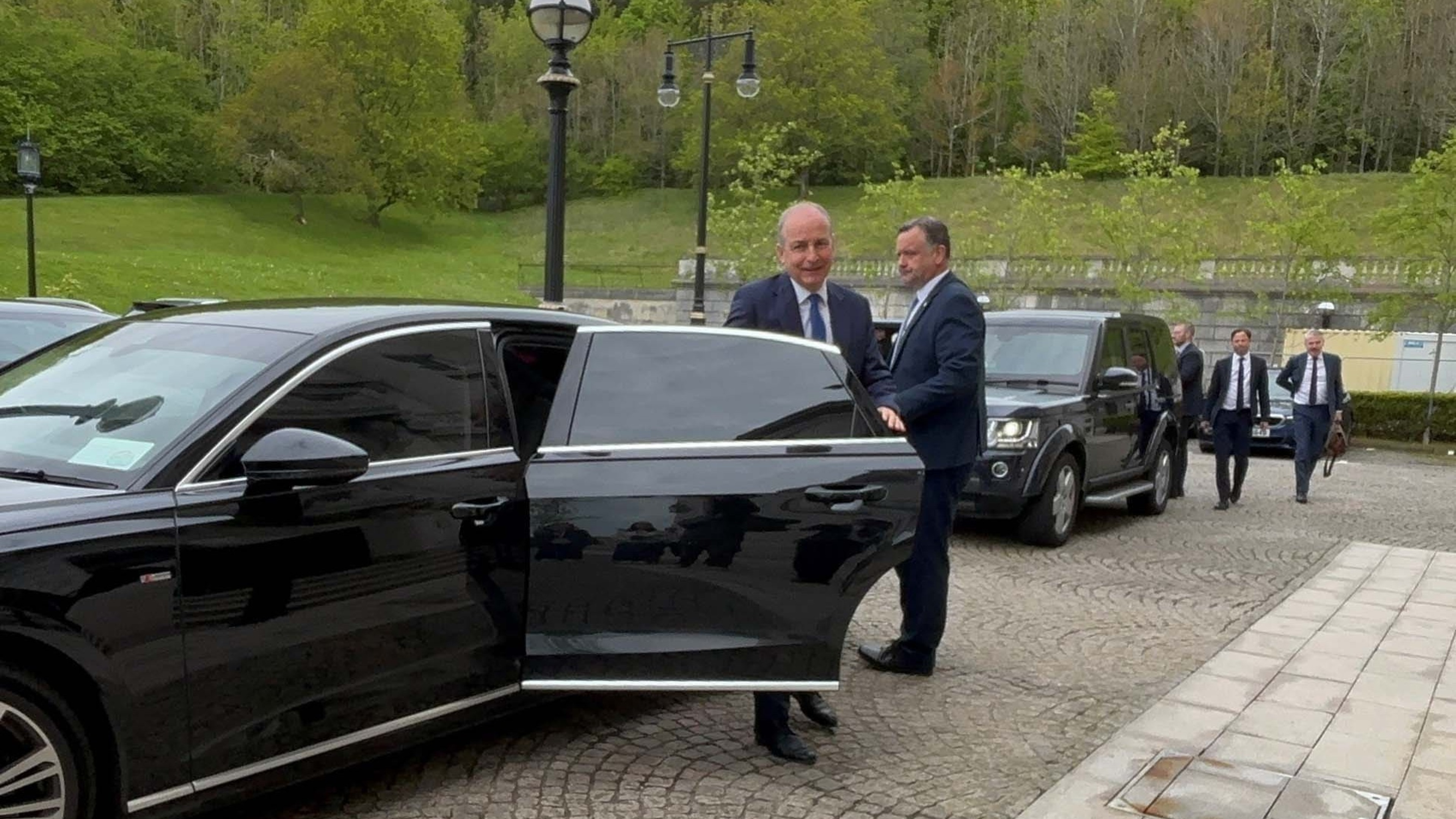 Irish premier hears opposing views on NI legacy from Stormont parties