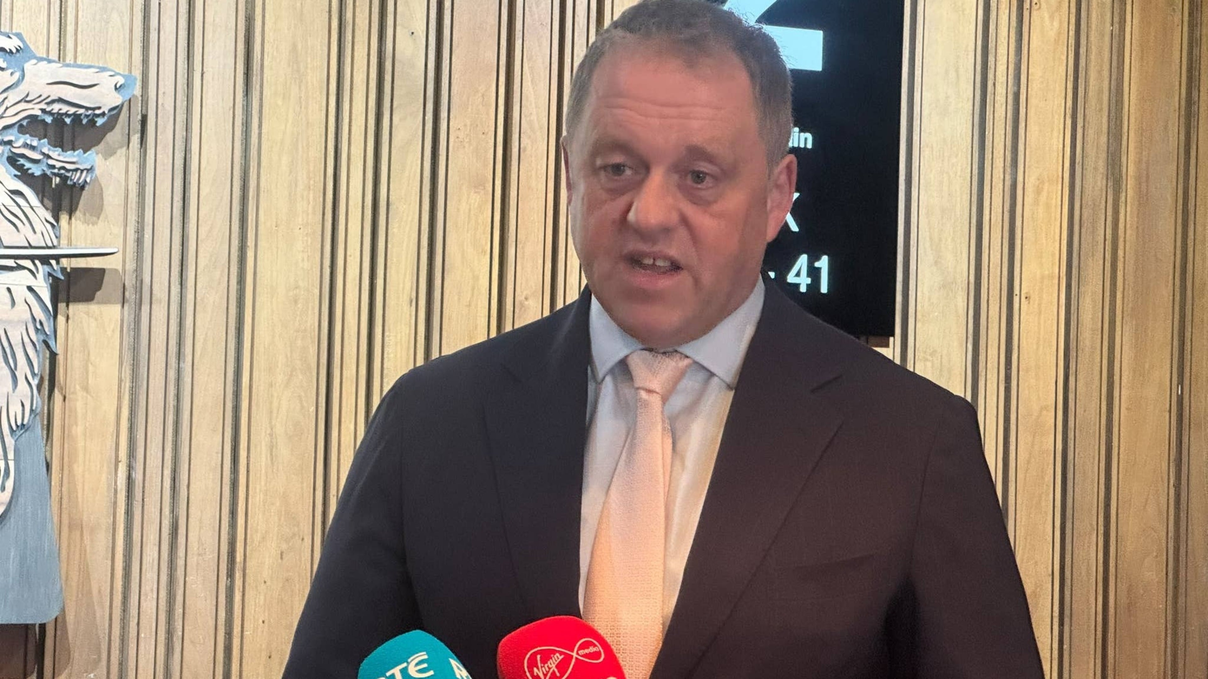 ‘A new low’ – Thomas Byrne hits out at former president and opposition TDs