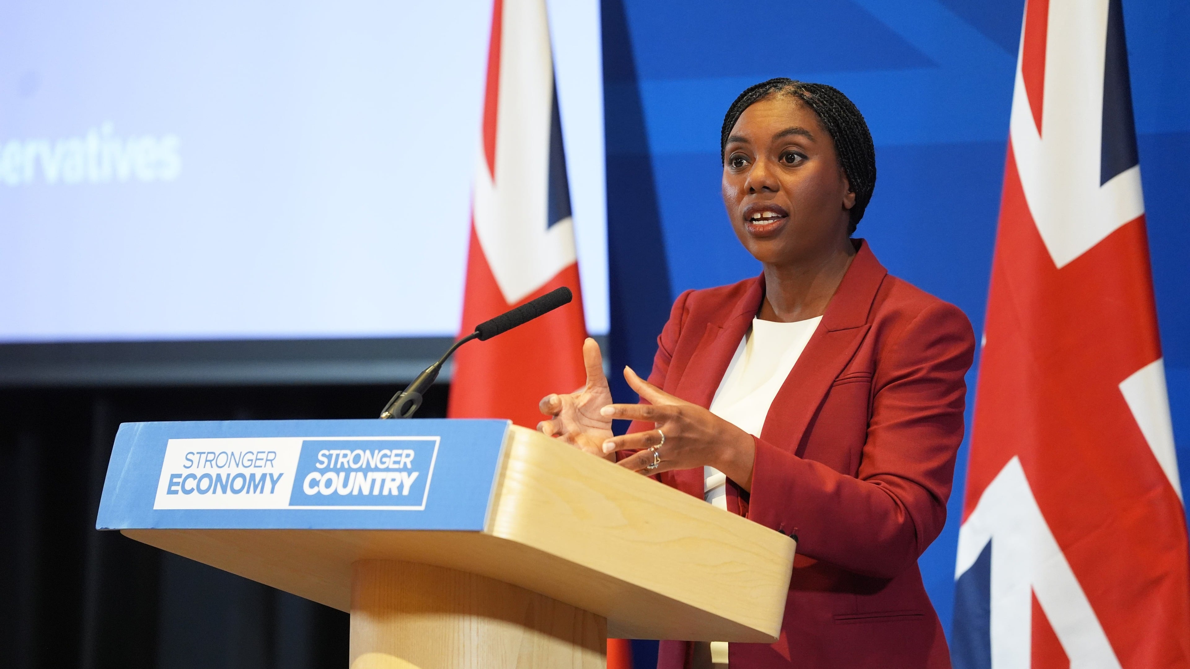 Kemi Badenoch says Conservatives would support Aberdeen’s oil industry ahead of by-election