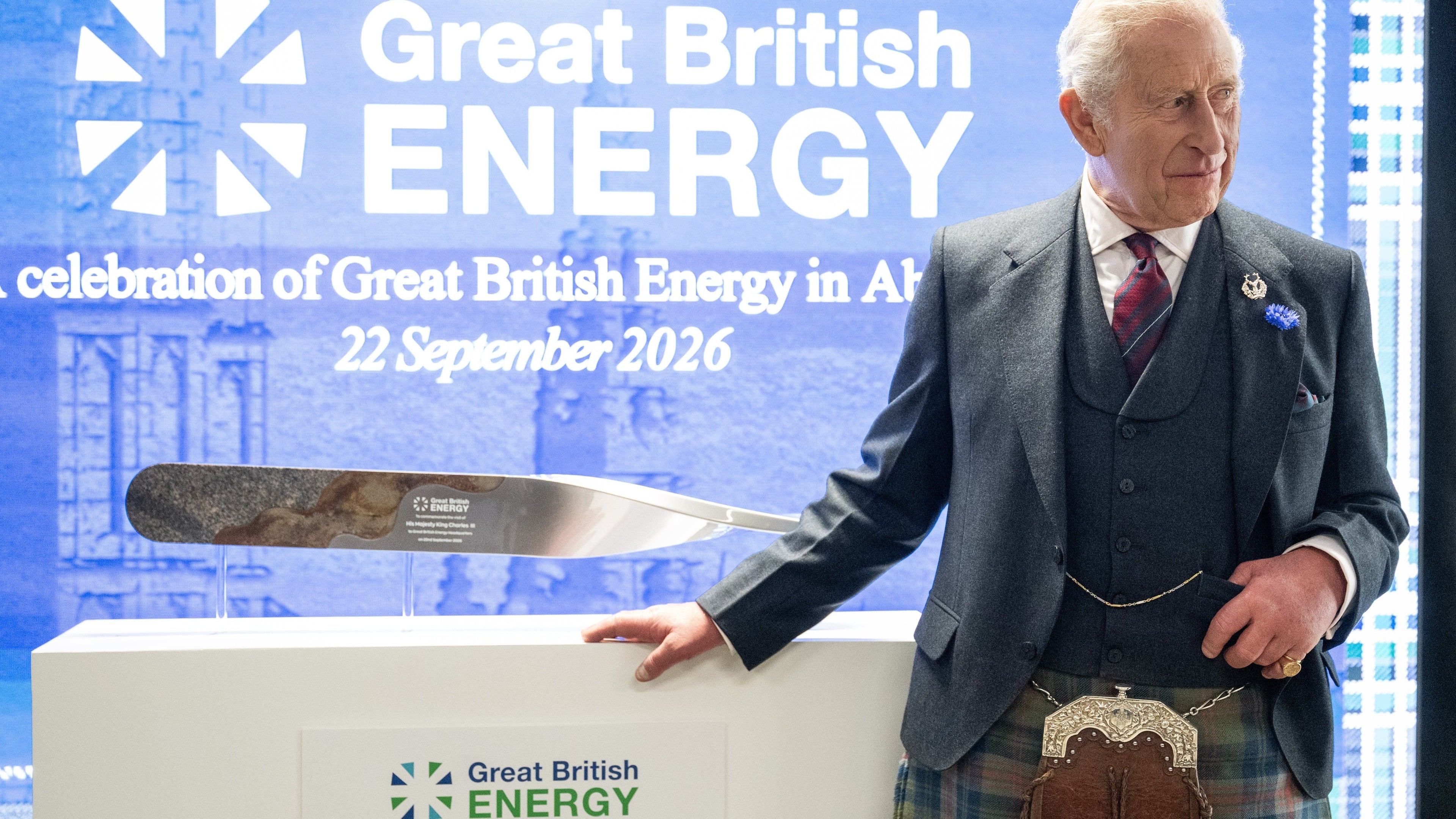 King Charles visits GB Energy’s new Aberdeen headquarters