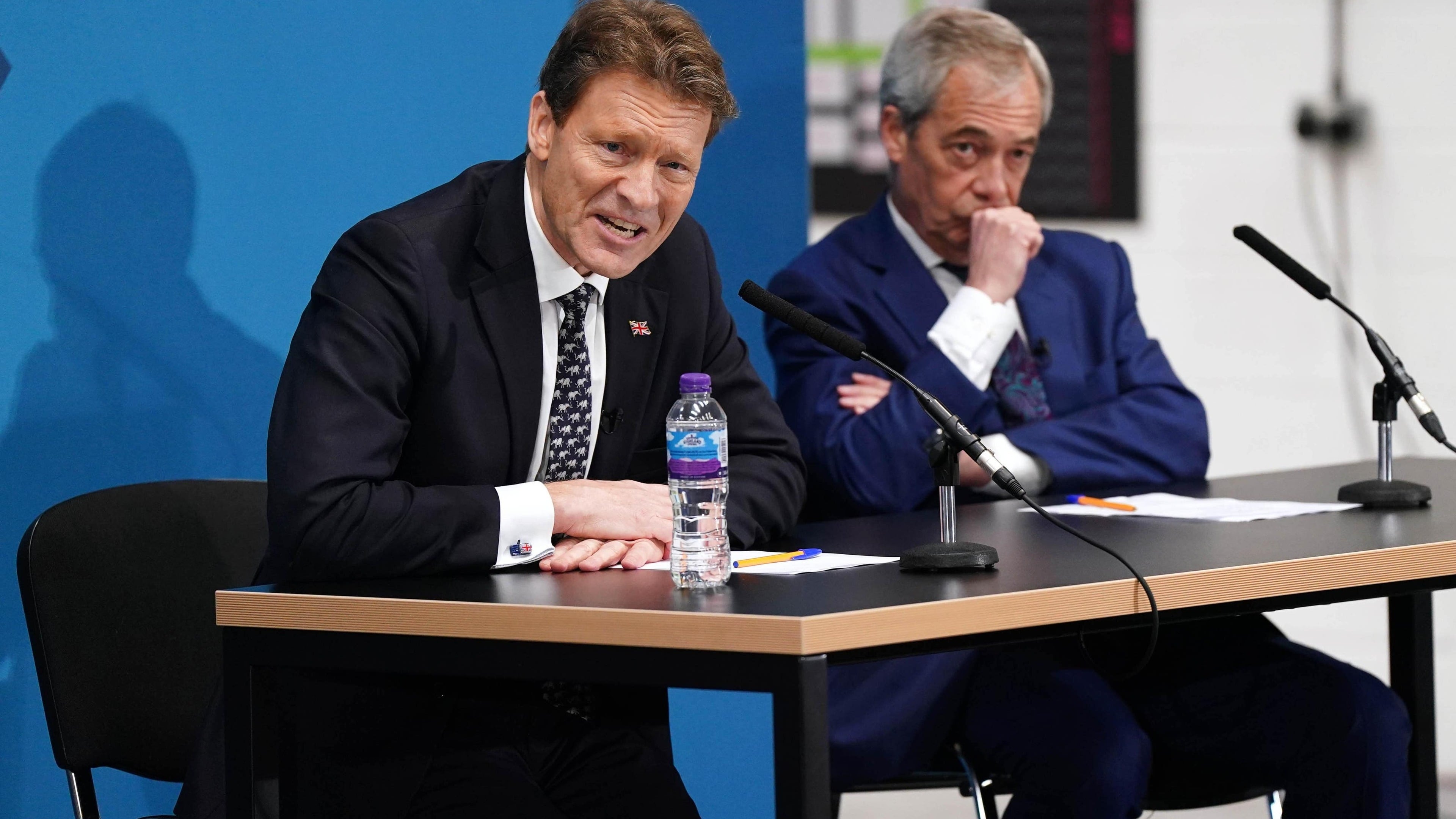 Tice declines to say if Farage’s undeclared £5m gift was only used for security