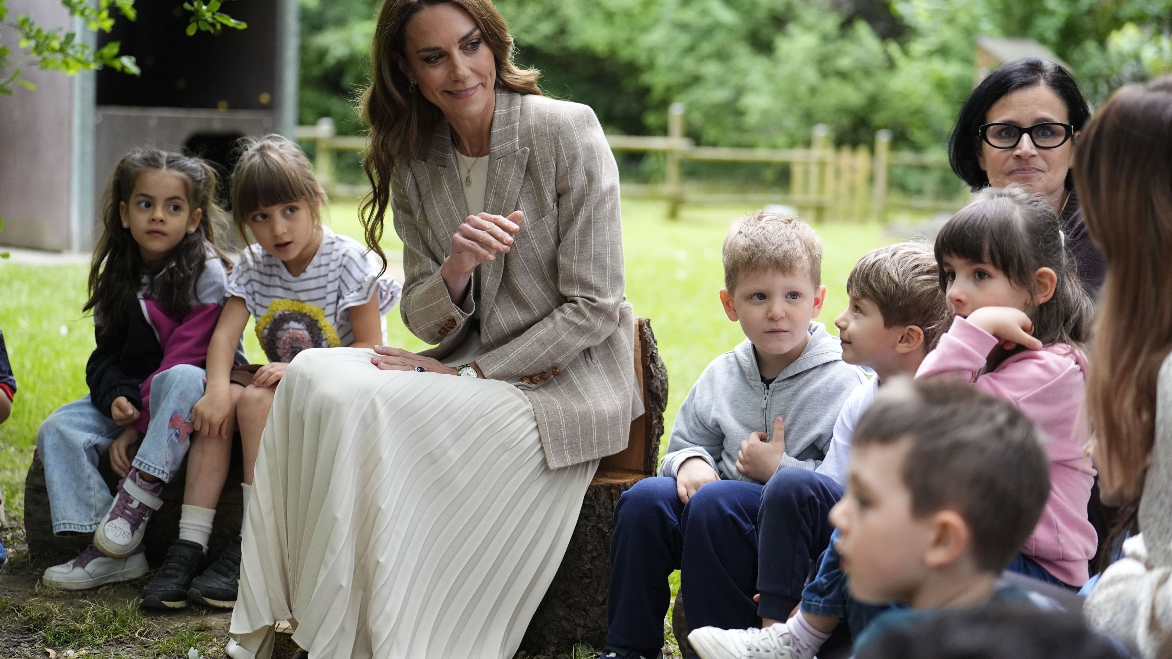 Princess of Wales visits nursery school in Italy to learn teaching methods