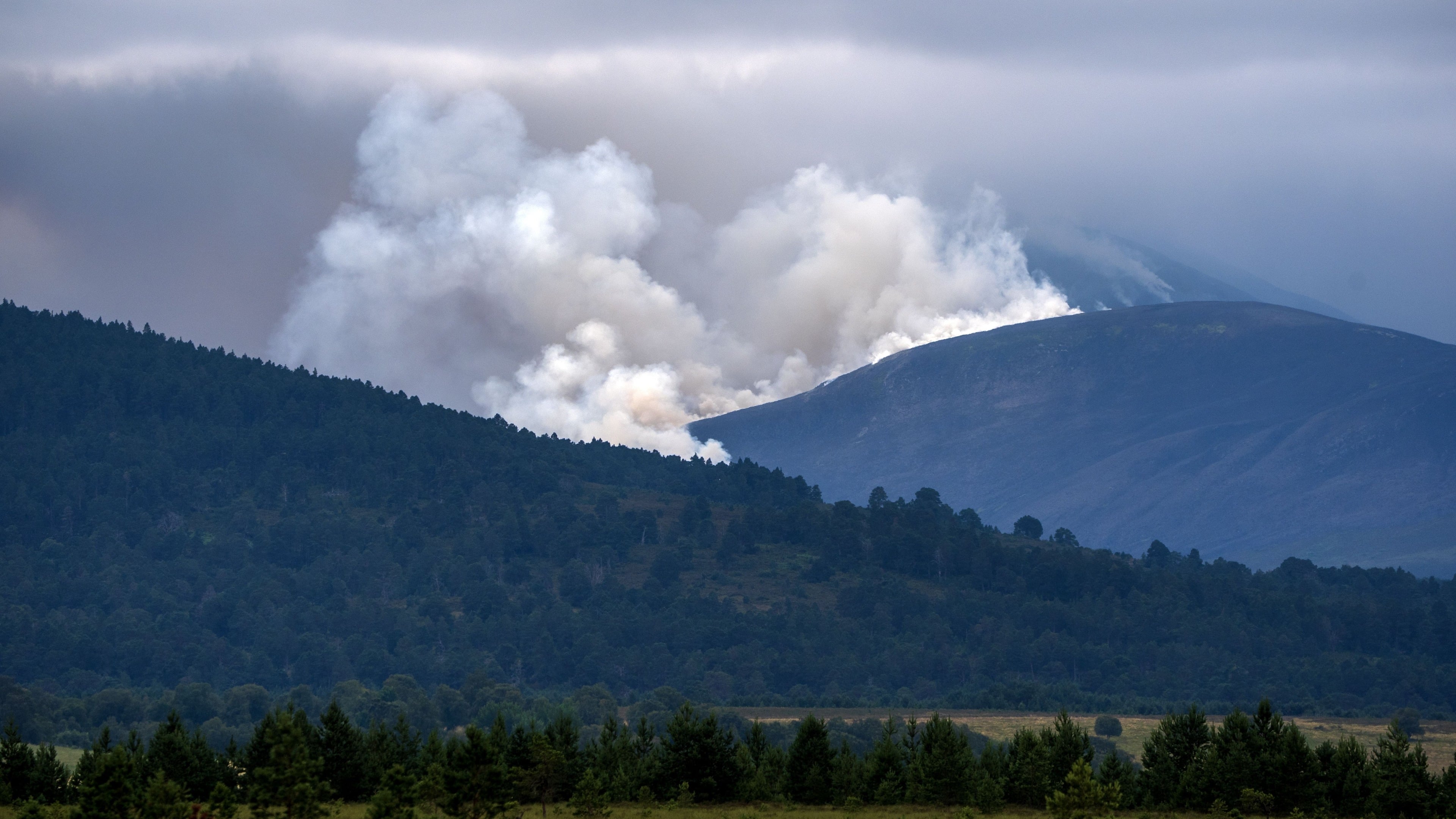 Fire crews continue tackling Cairngorms wildfire as officials report progress
