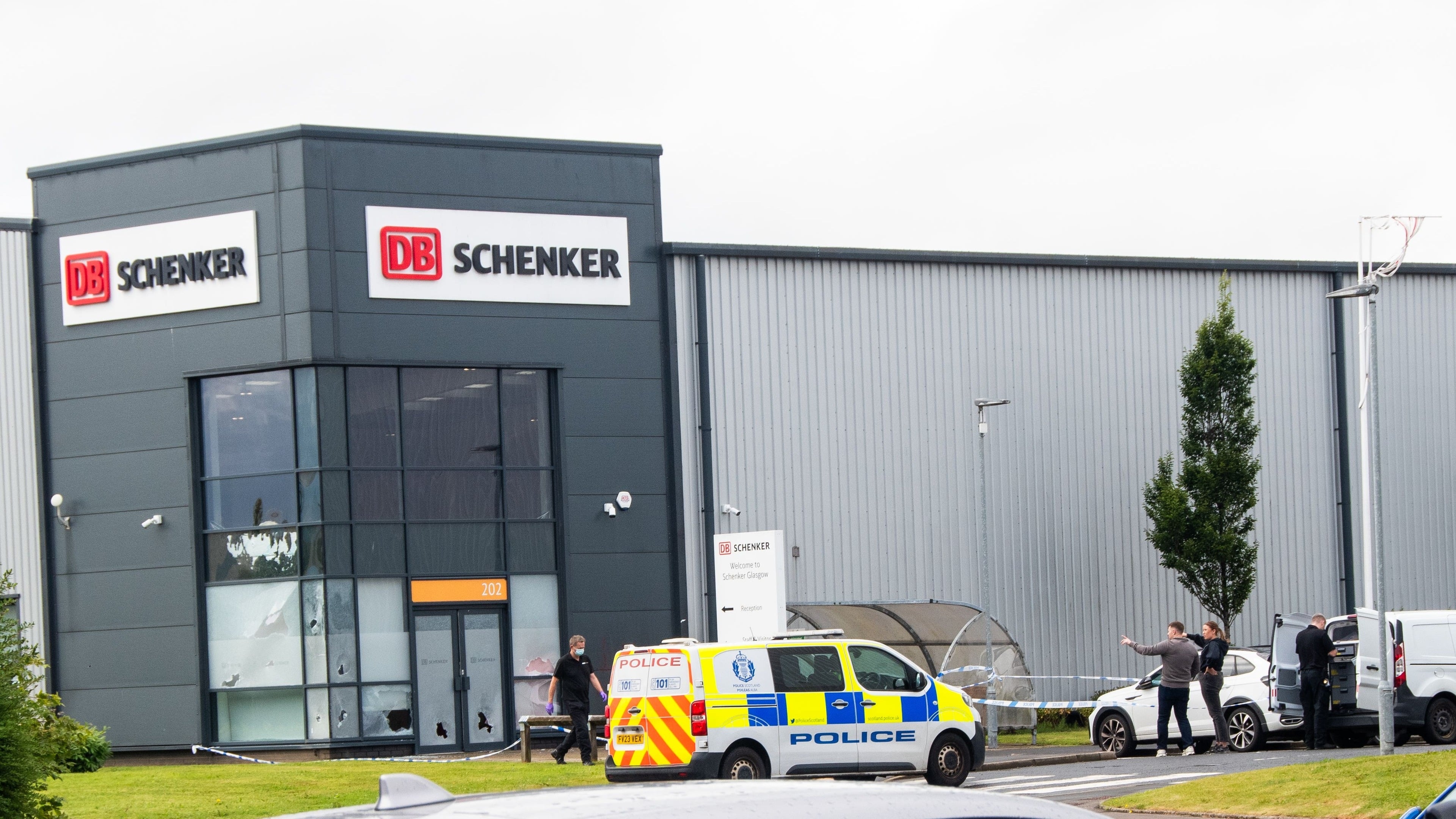 Logistics firm premises vandalized over alleged Israel ties
