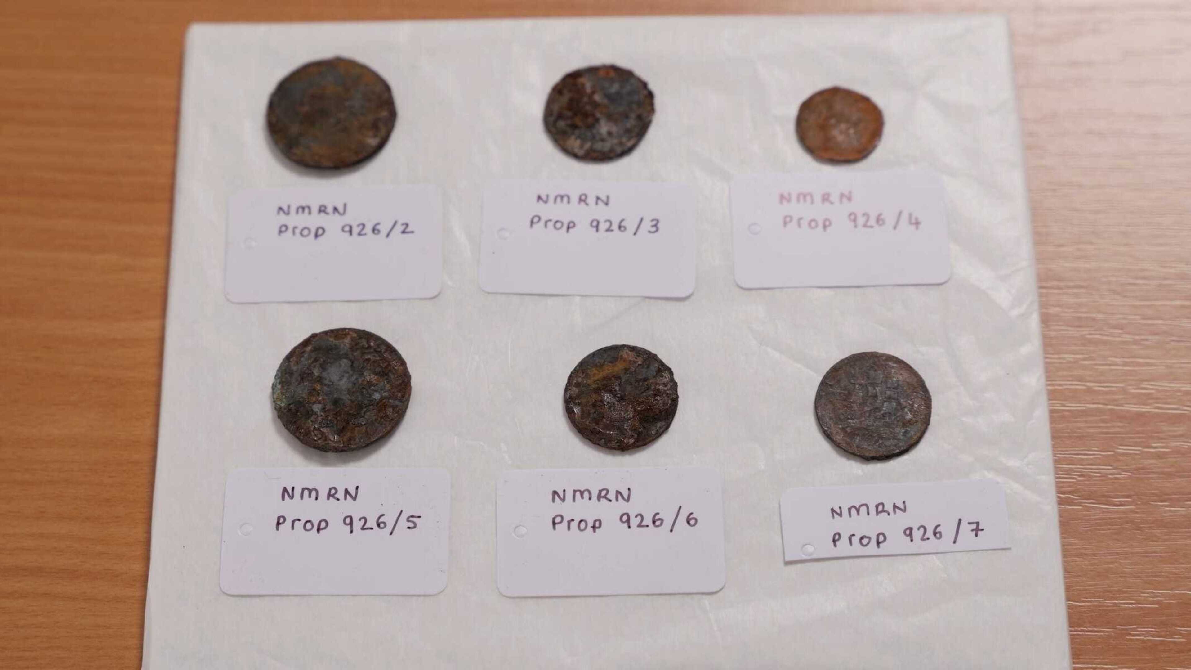 Six 19th century coins found placed under HMS Victory’s mast for ‘good fortune’