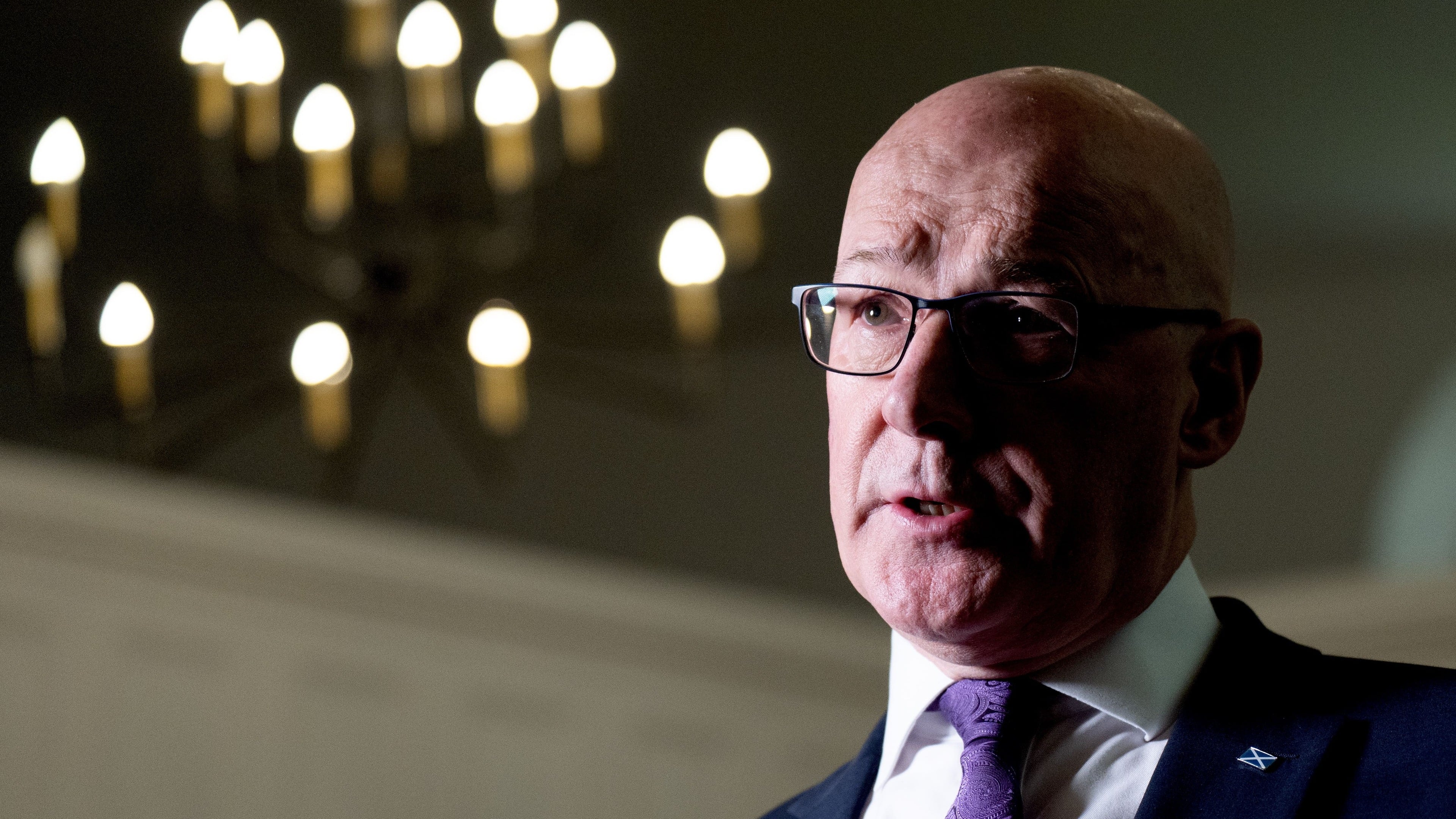 John Swinney backs Keir Starmer’s decision to step down as PM