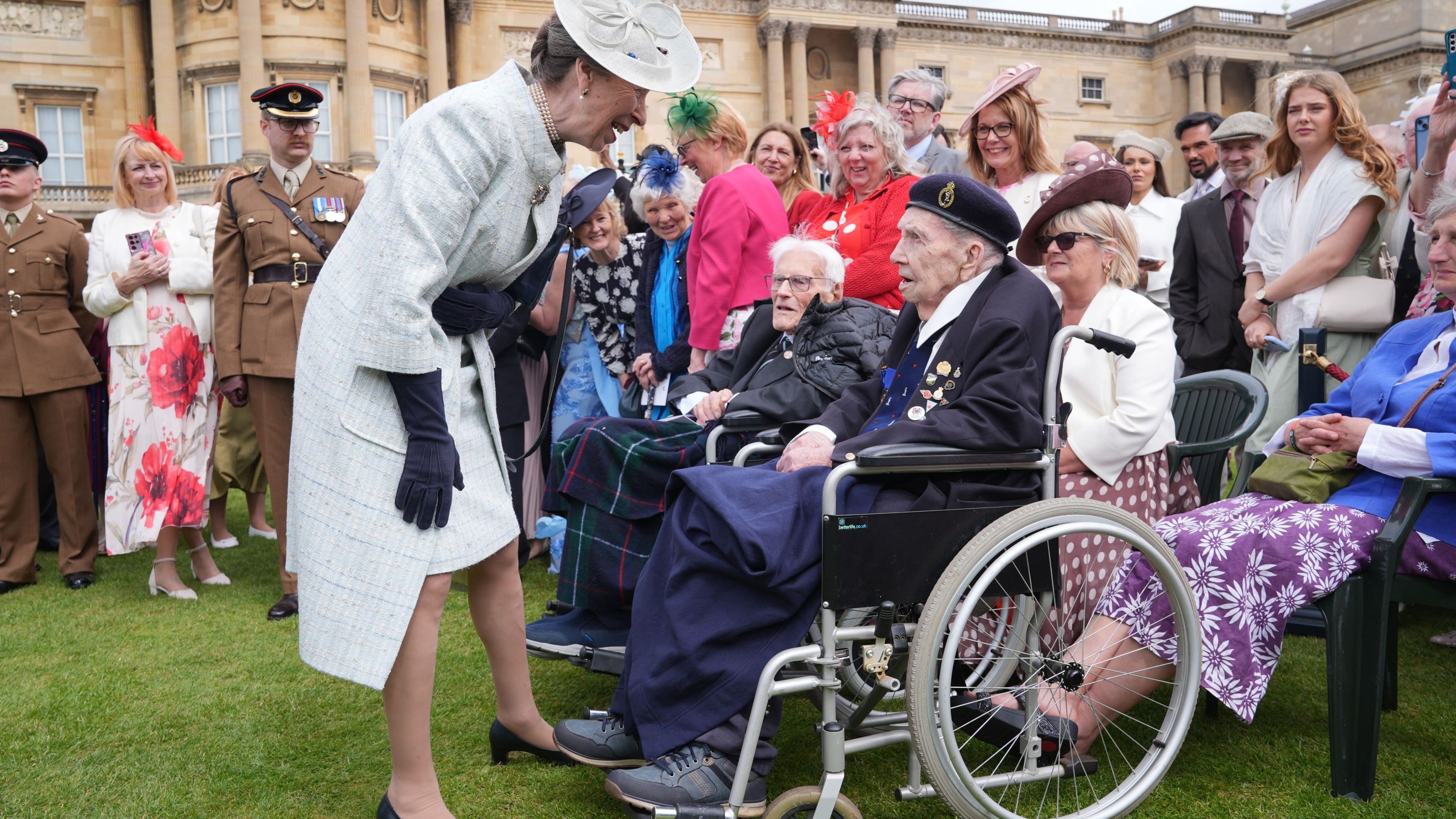 Princess Royal needs to ‘slow down’, says D-Day veteran, 100