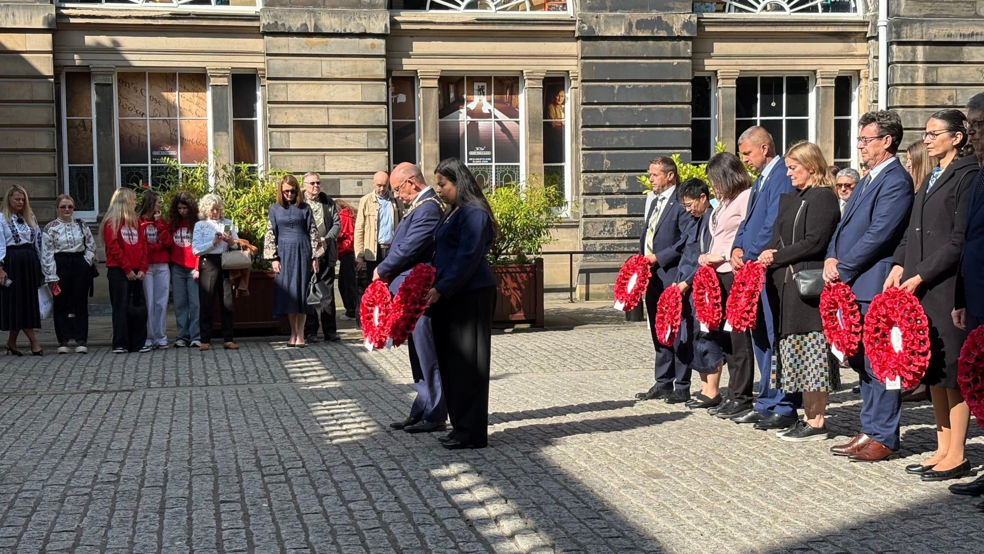 Ukrainians mark Independence Day in Edinburgh with remembrance for war dead