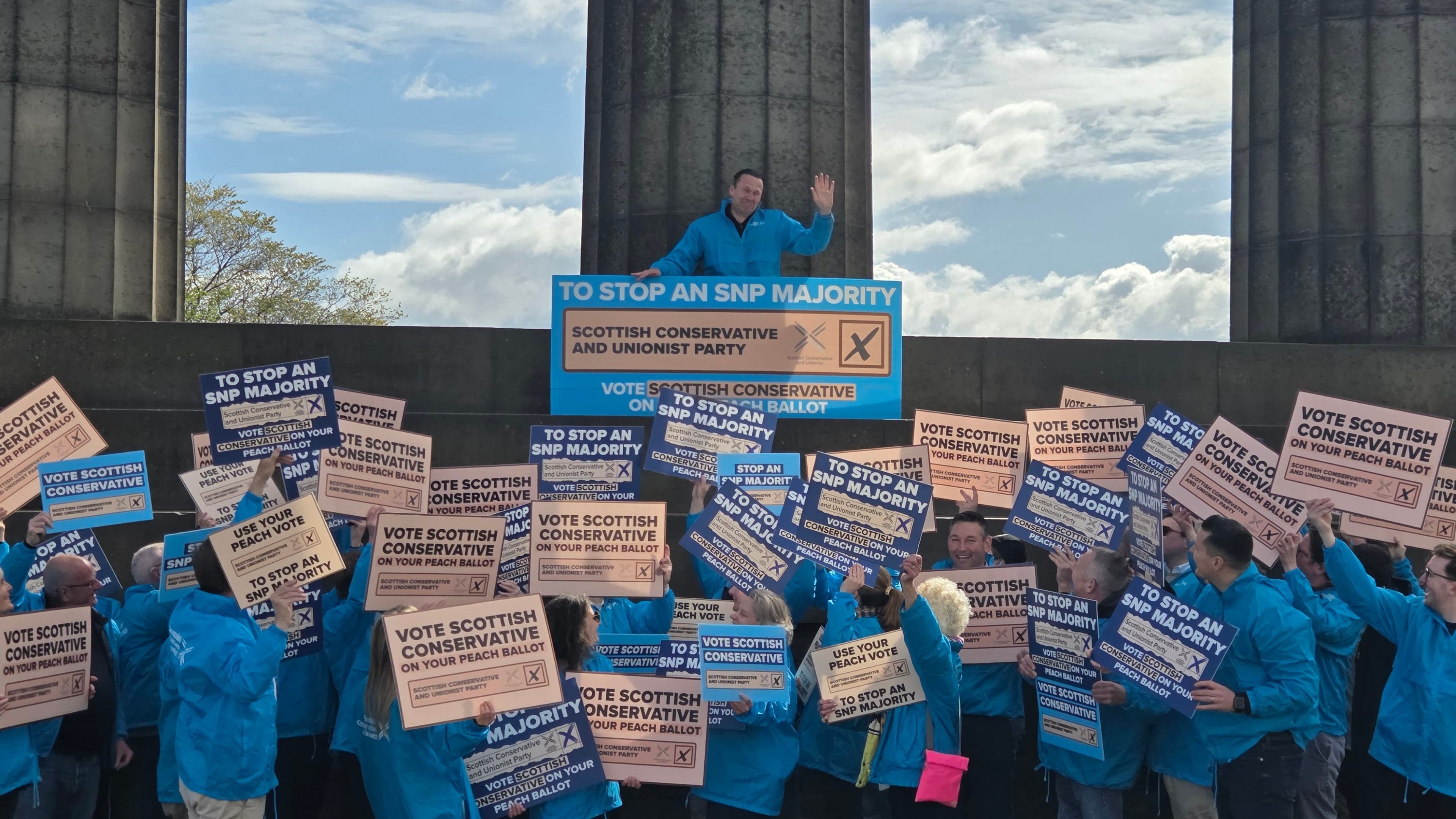 Scottish Conservatives leader Findlay says he will remain leader as long as he can make a difference