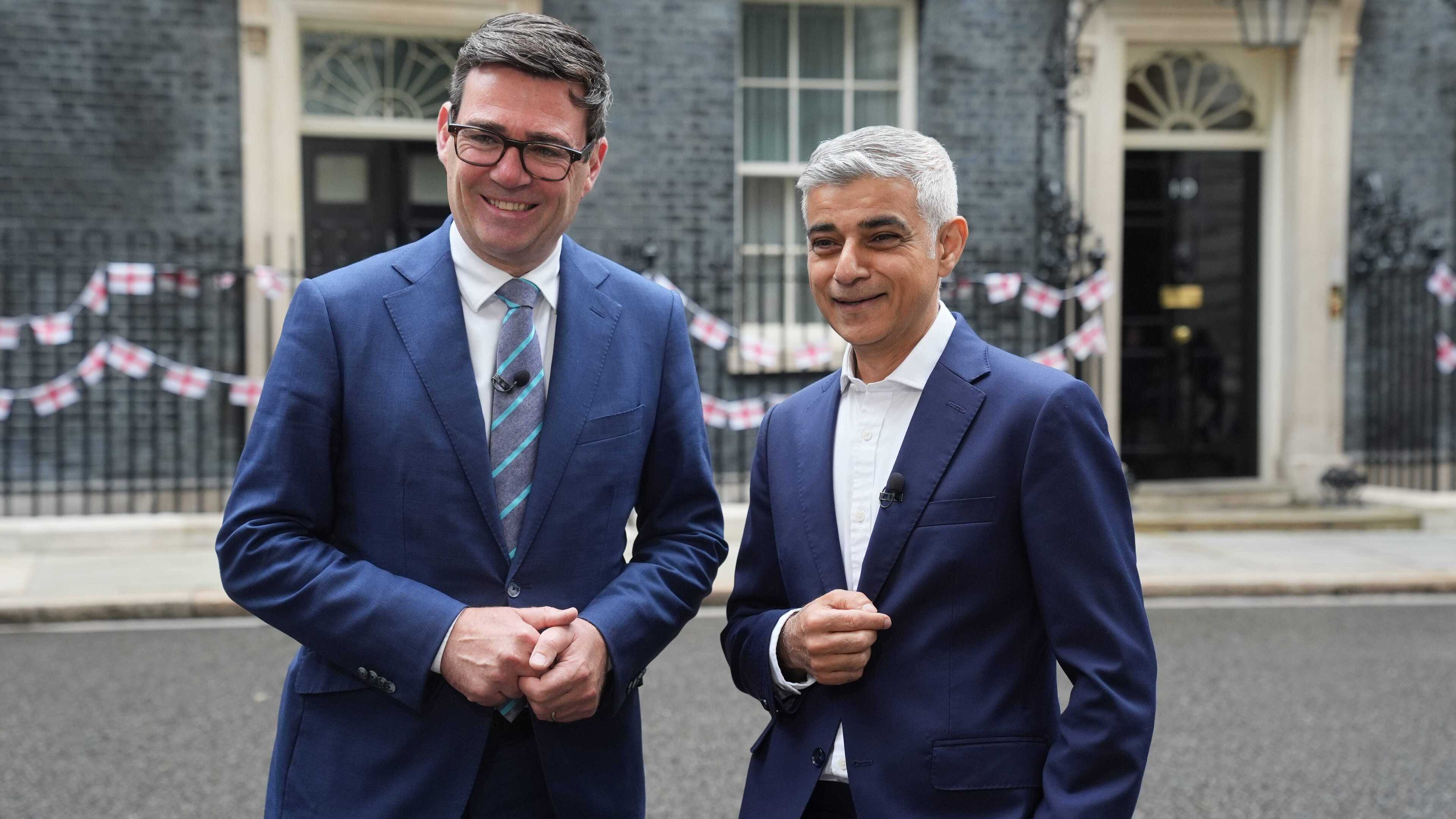 Sadiq Khan challenges Sadiq Burnham over commitment to net-zero goals