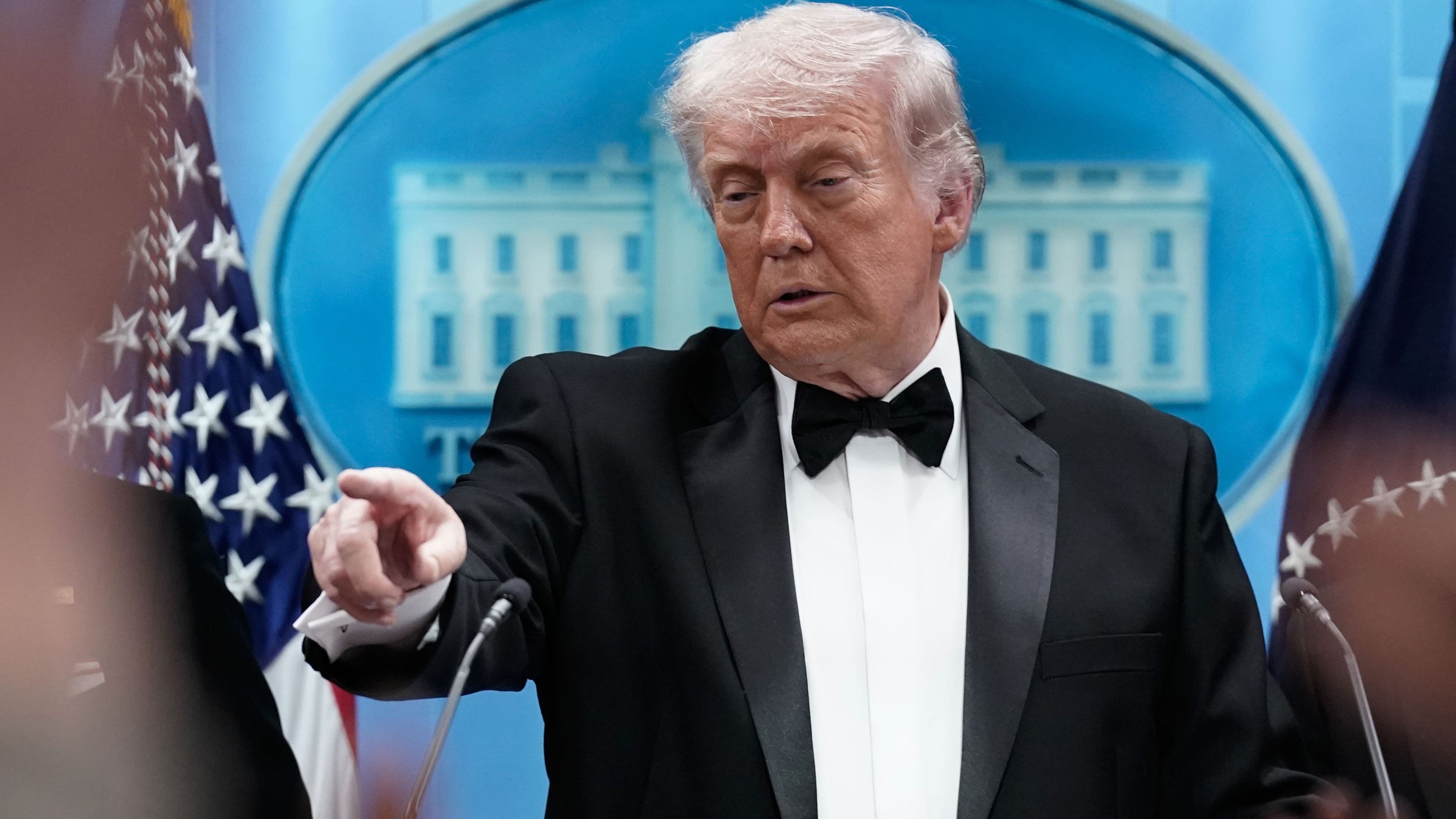Trump ‘not worried’ during attack by gunman at Washington black-tie dinner