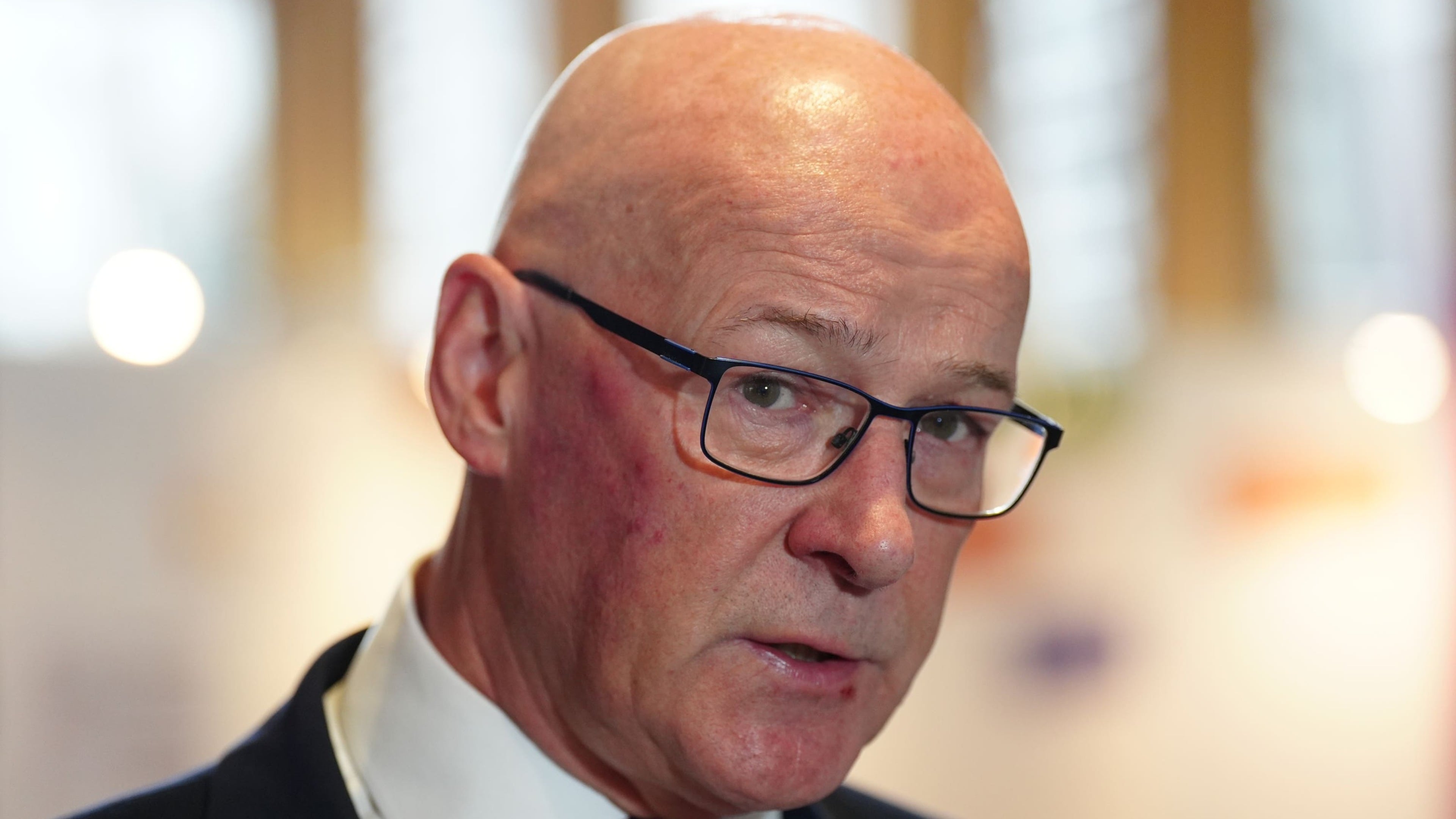 Swinney rejects Burnham’s claim Scots feel distant from Holyrood