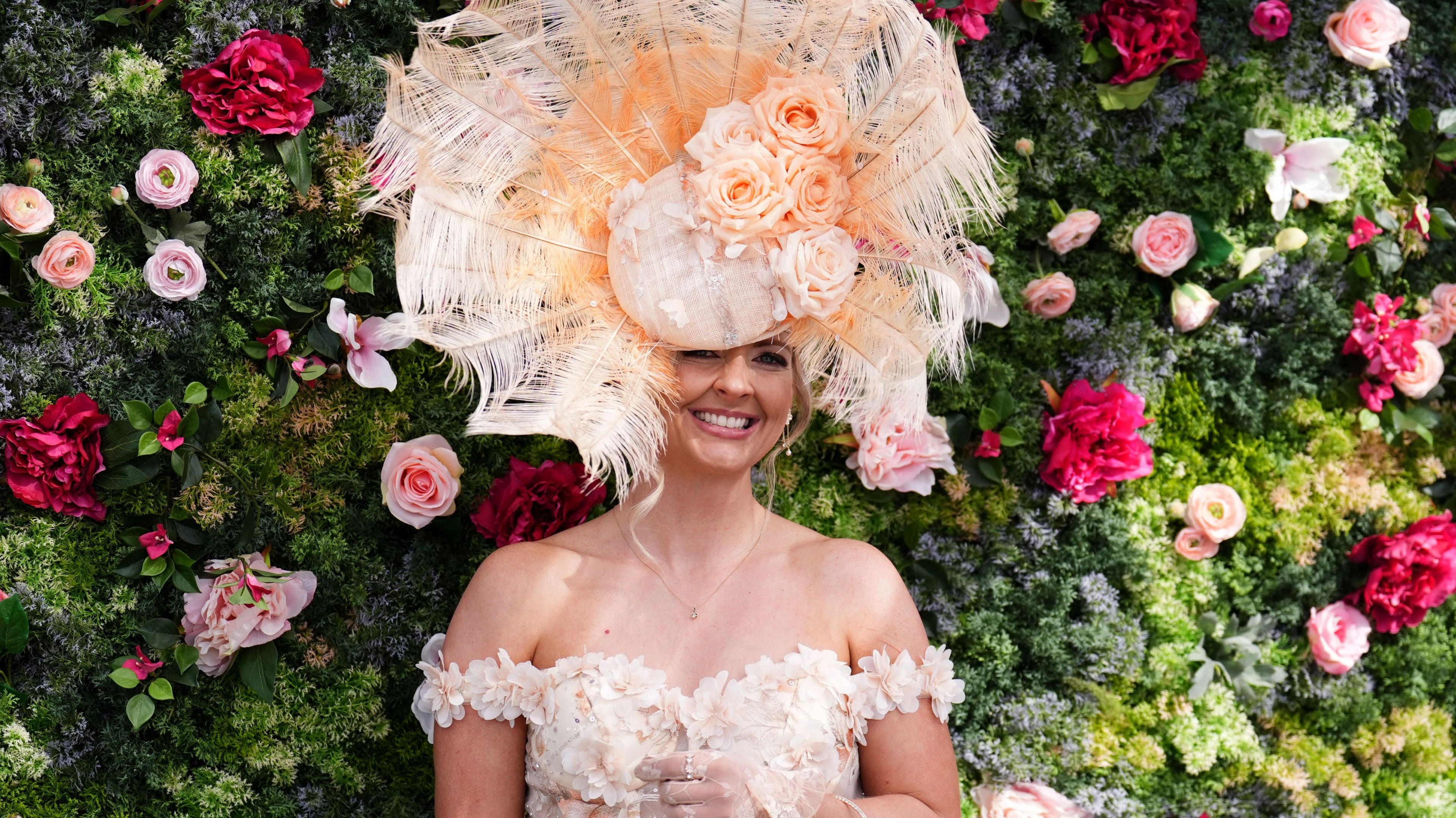 In Pictures: Hat’s the way to do it – colourful show for Aintree Ladies Day