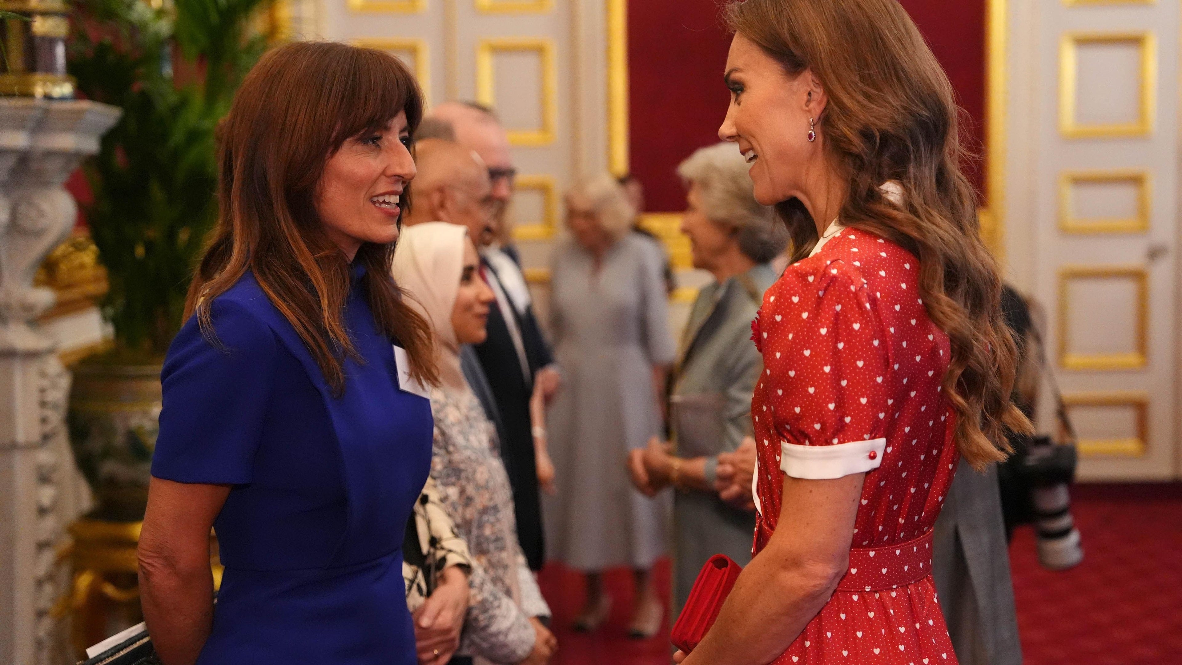King, Queen and Kate attend reception for Cancer Research UK’s 125th anniversary