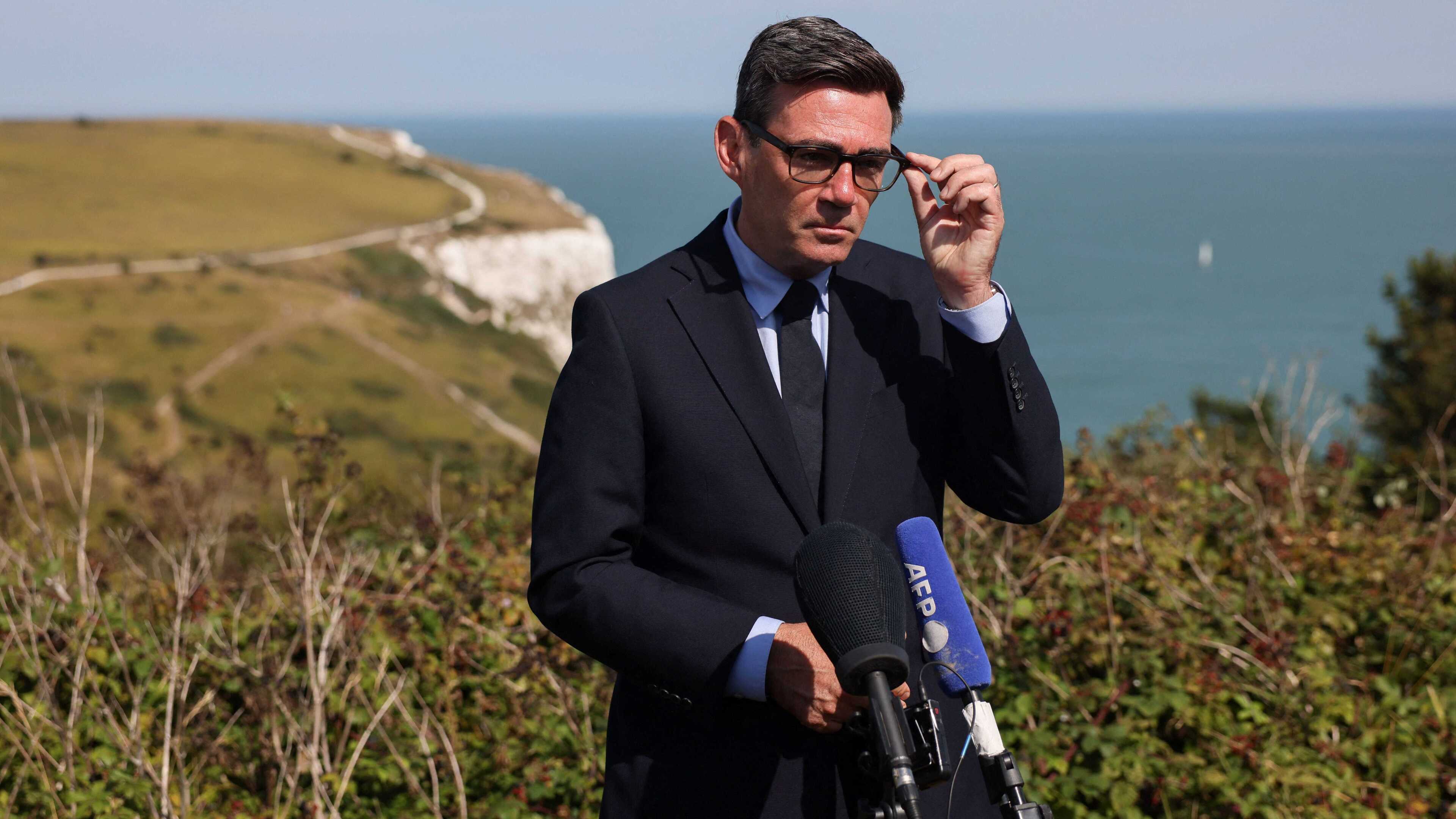 Burnham pledges to be ‘relentless’ in tackling small boat crossings