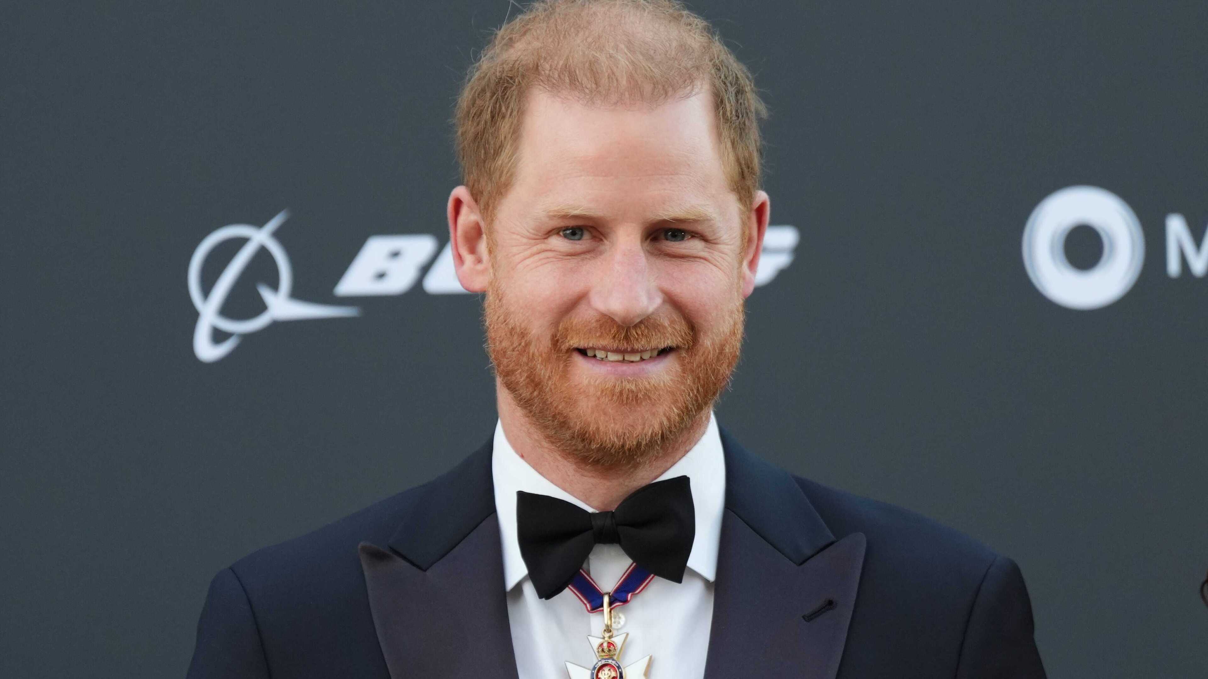 Prince Harry attends first public engagement since returning to UK with Meghan