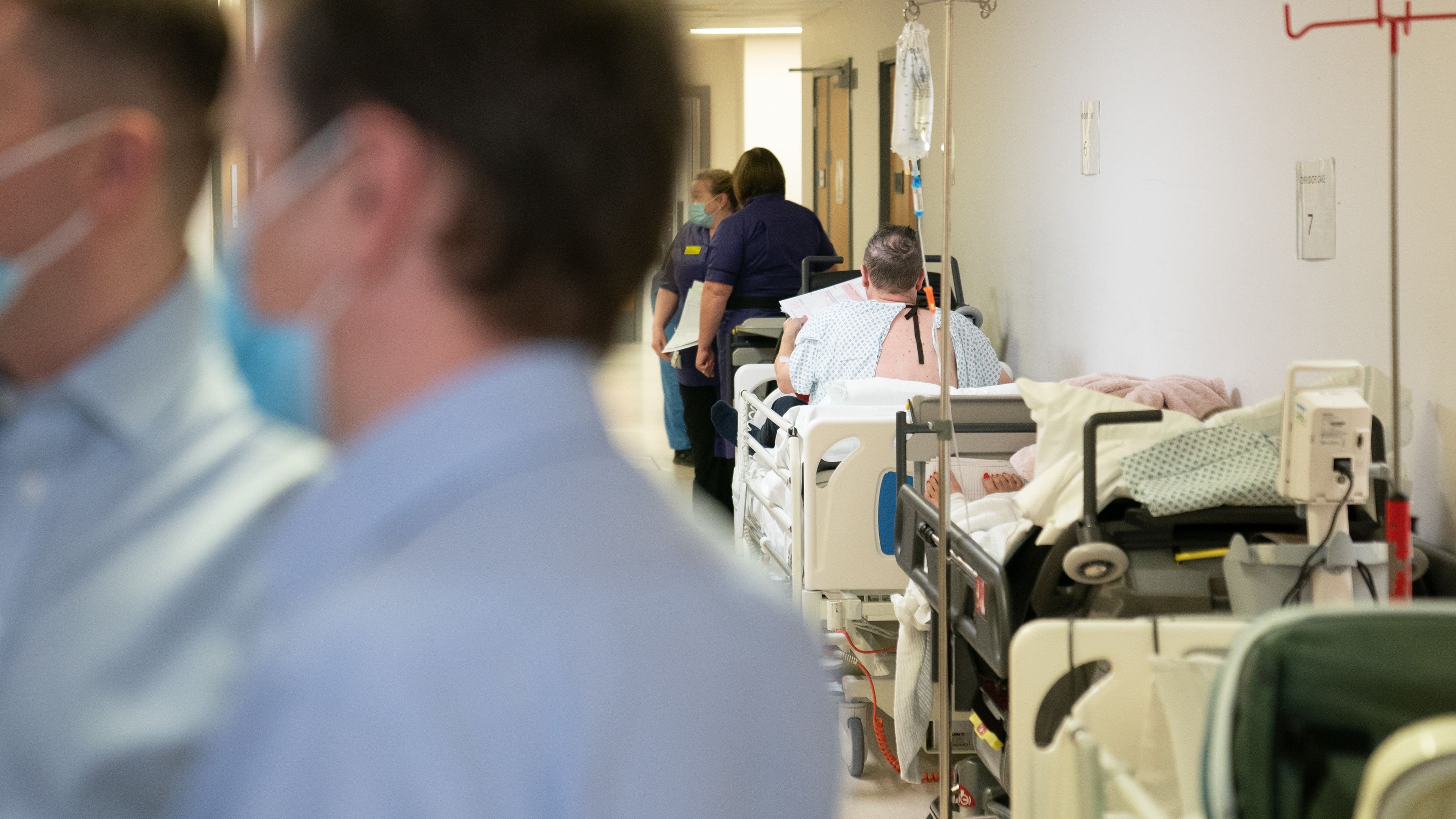 A&E corridor care stays above 3,000 daily in July amid NHS summer surge