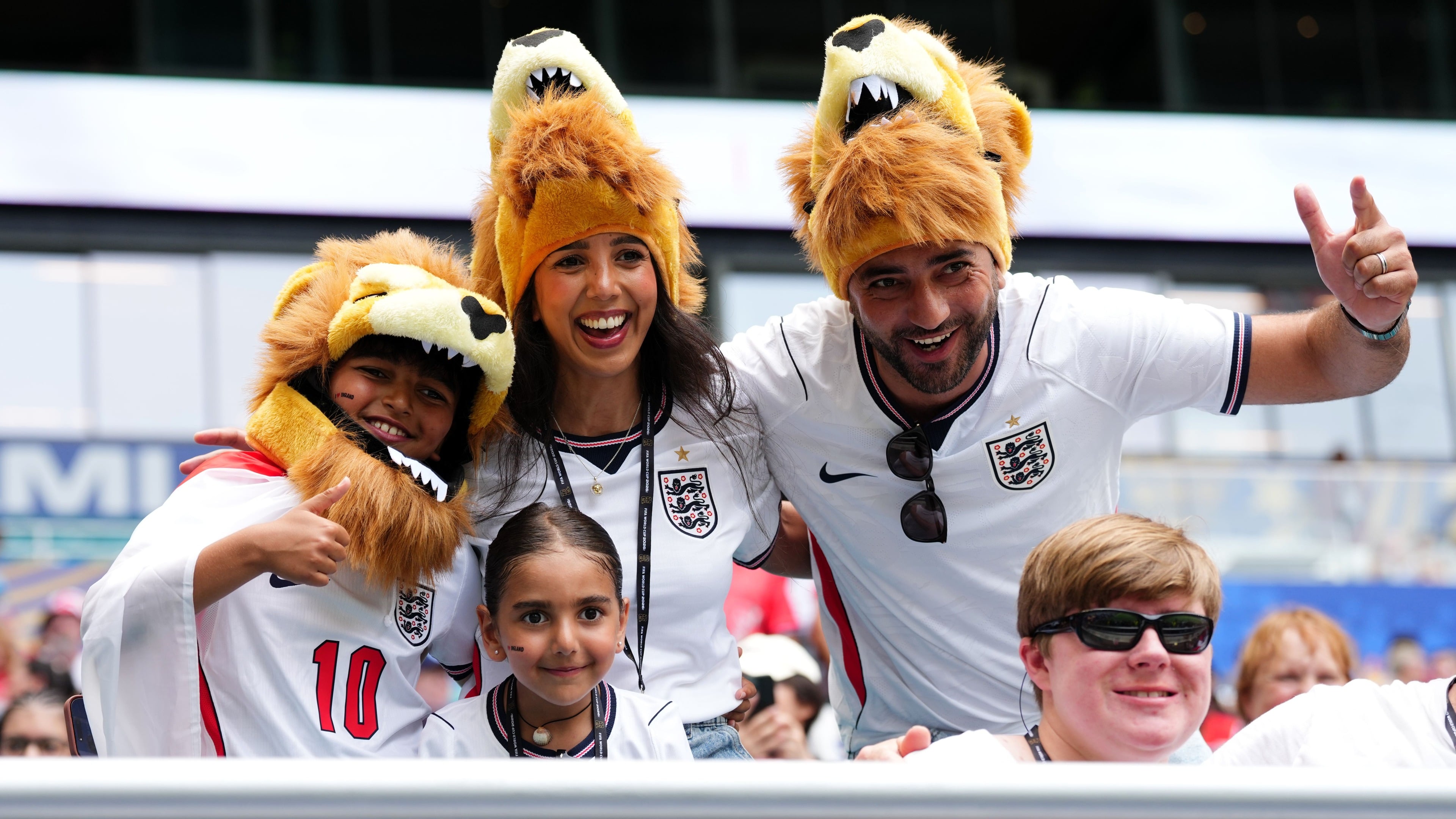 England fans head to Miami ahead of tough quarter-final versus Norway