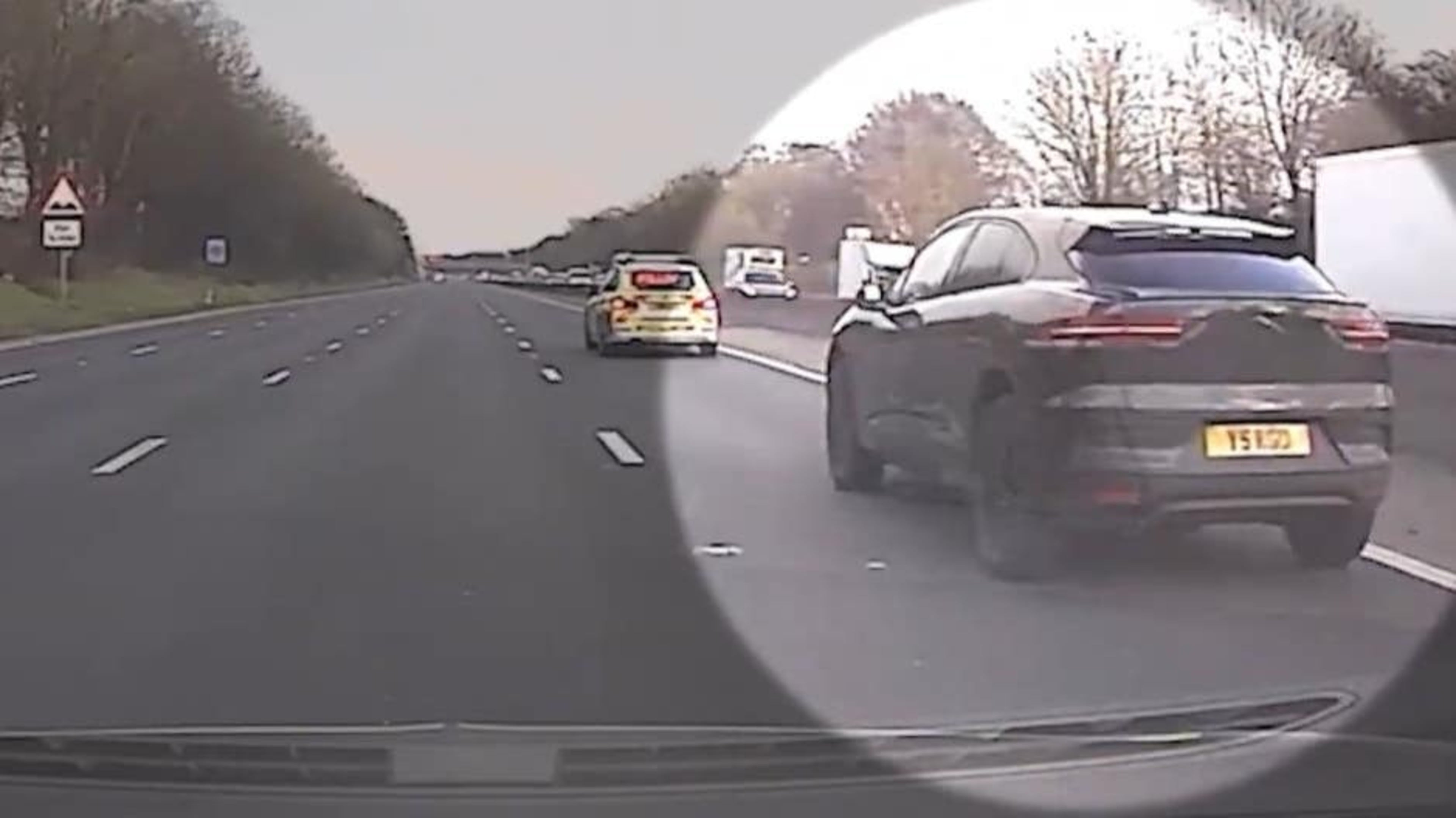 Man jailed after claiming electric Jaguar out of control on motorways