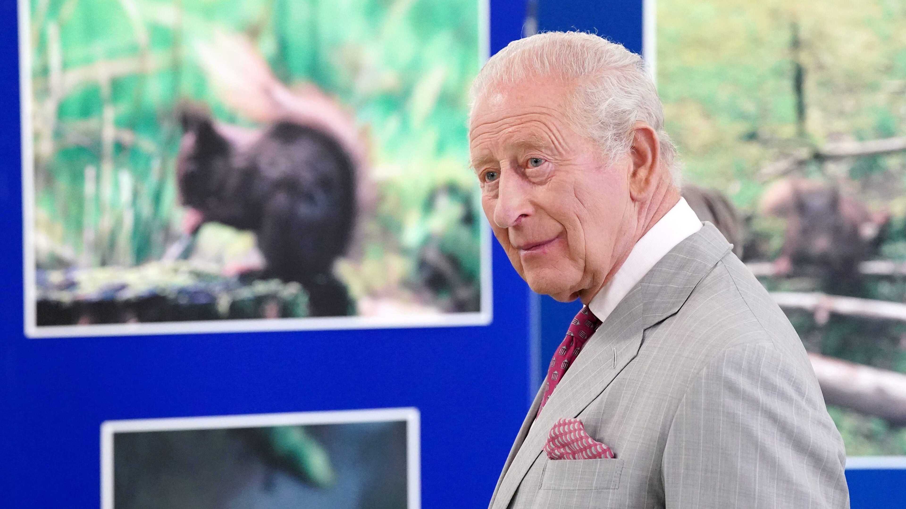 King Charles visits York biotech campus for squirrel project