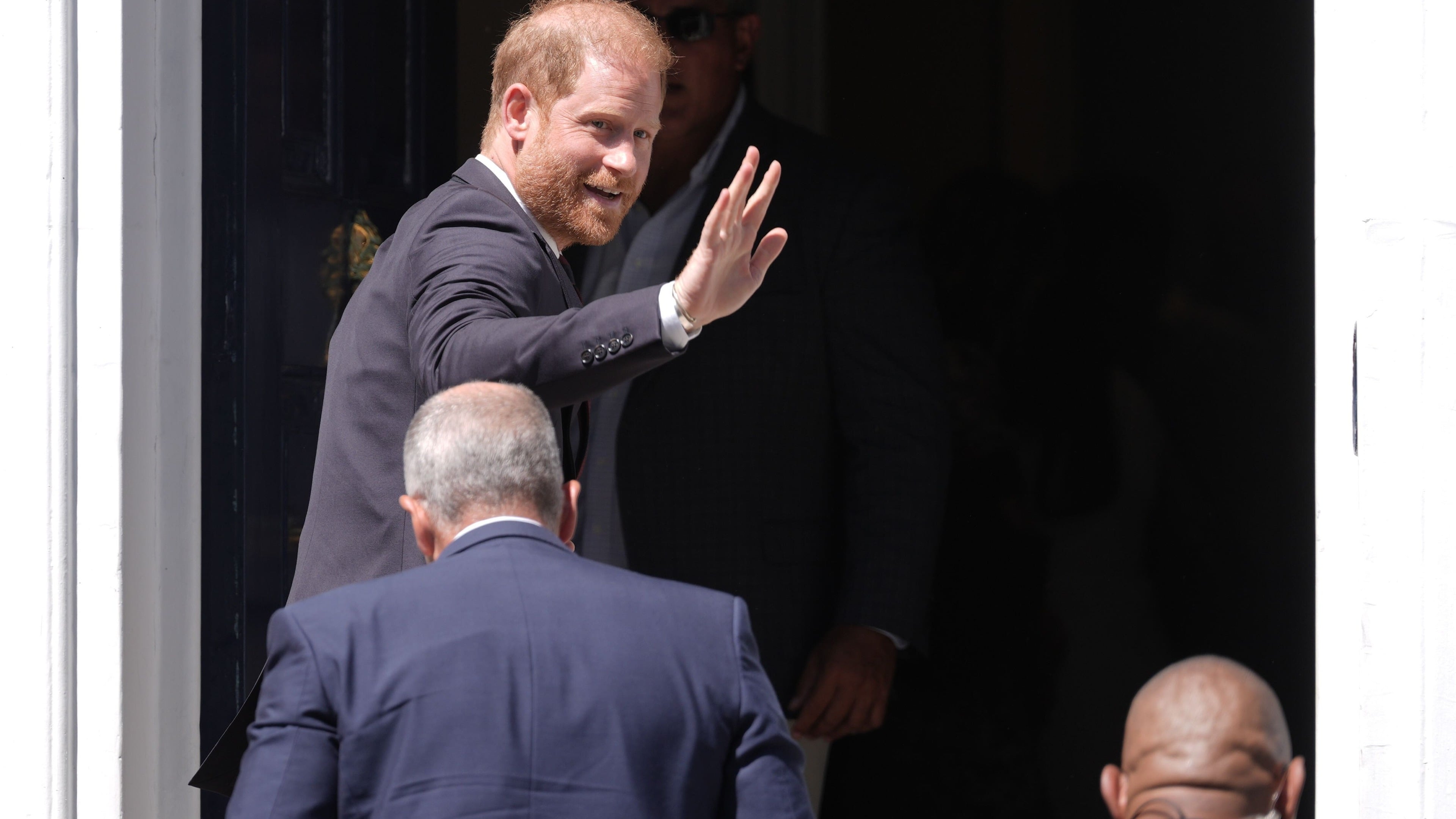 Prince Harry attends first UK public event of trip before court ruling