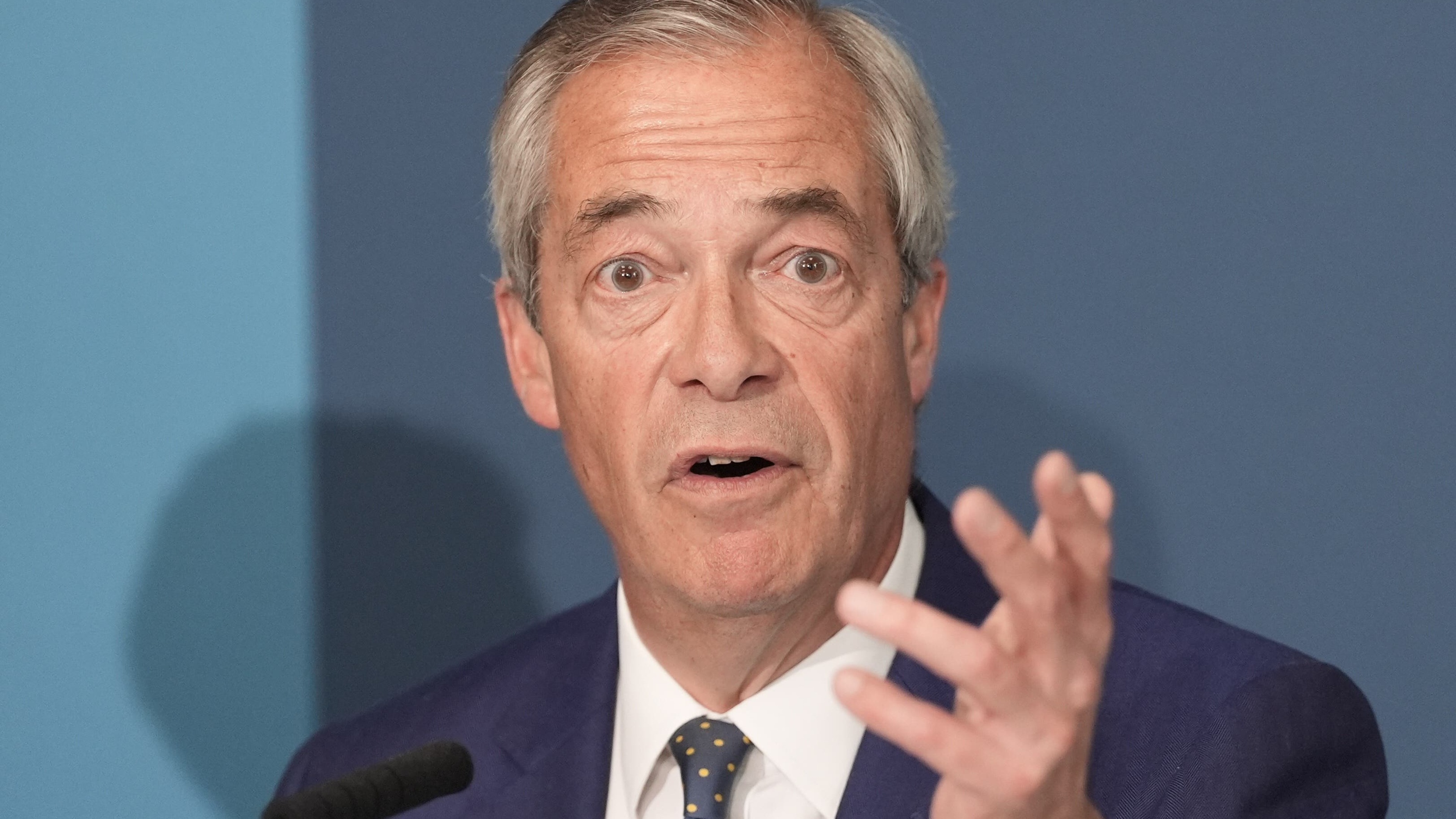 Nigel Farage says Reform is on track after early gains in UK local elections