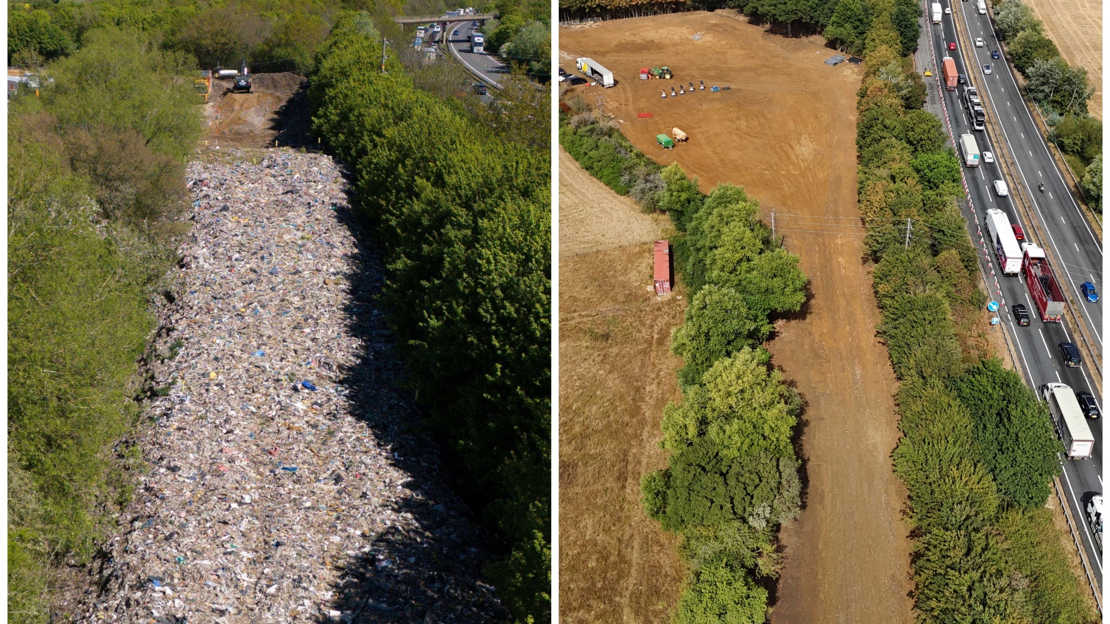 Five-month clean-up ends for illegal waste dump near River Cherwell