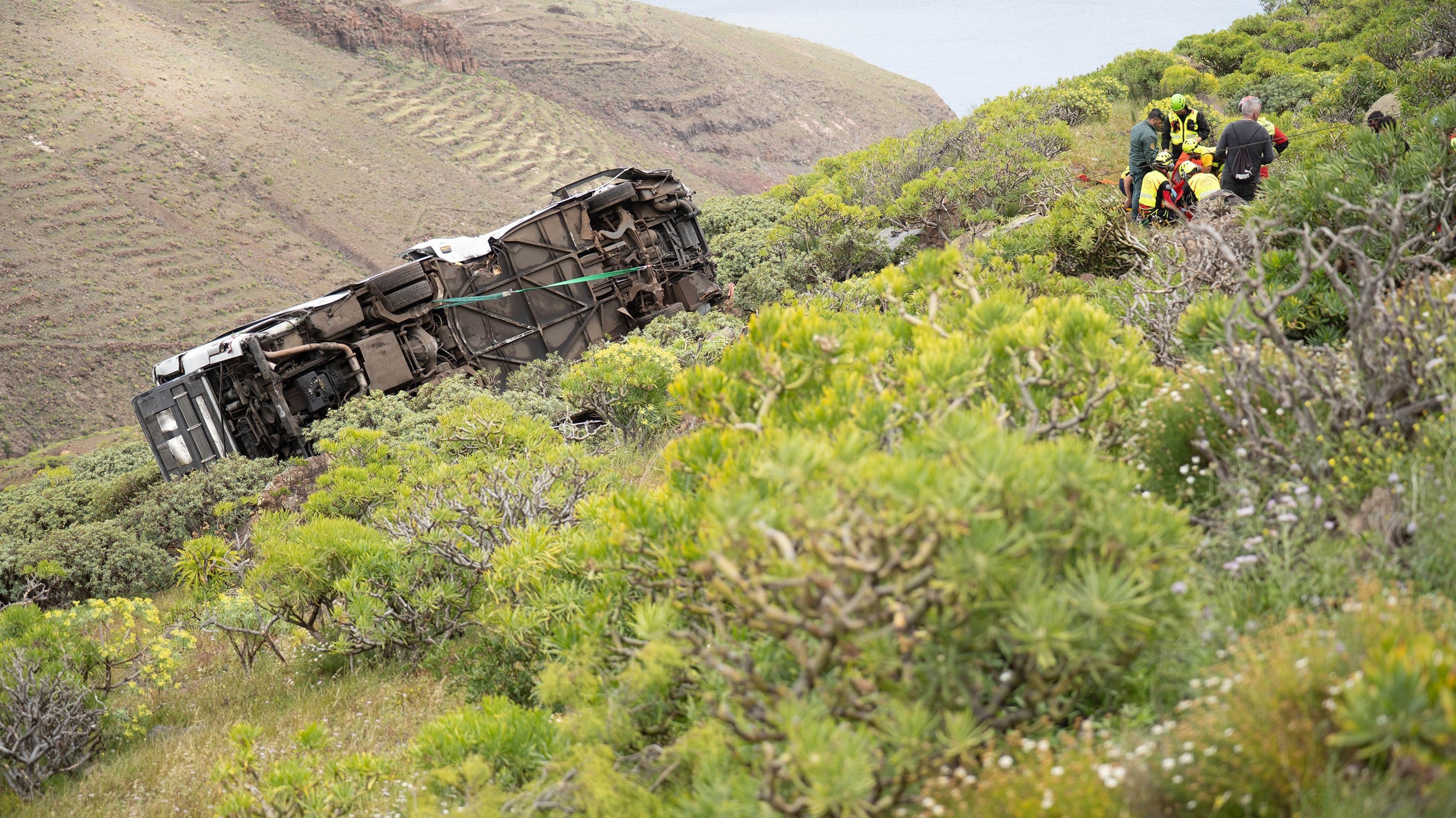 British man dies in Canary Islands tourist bus crash