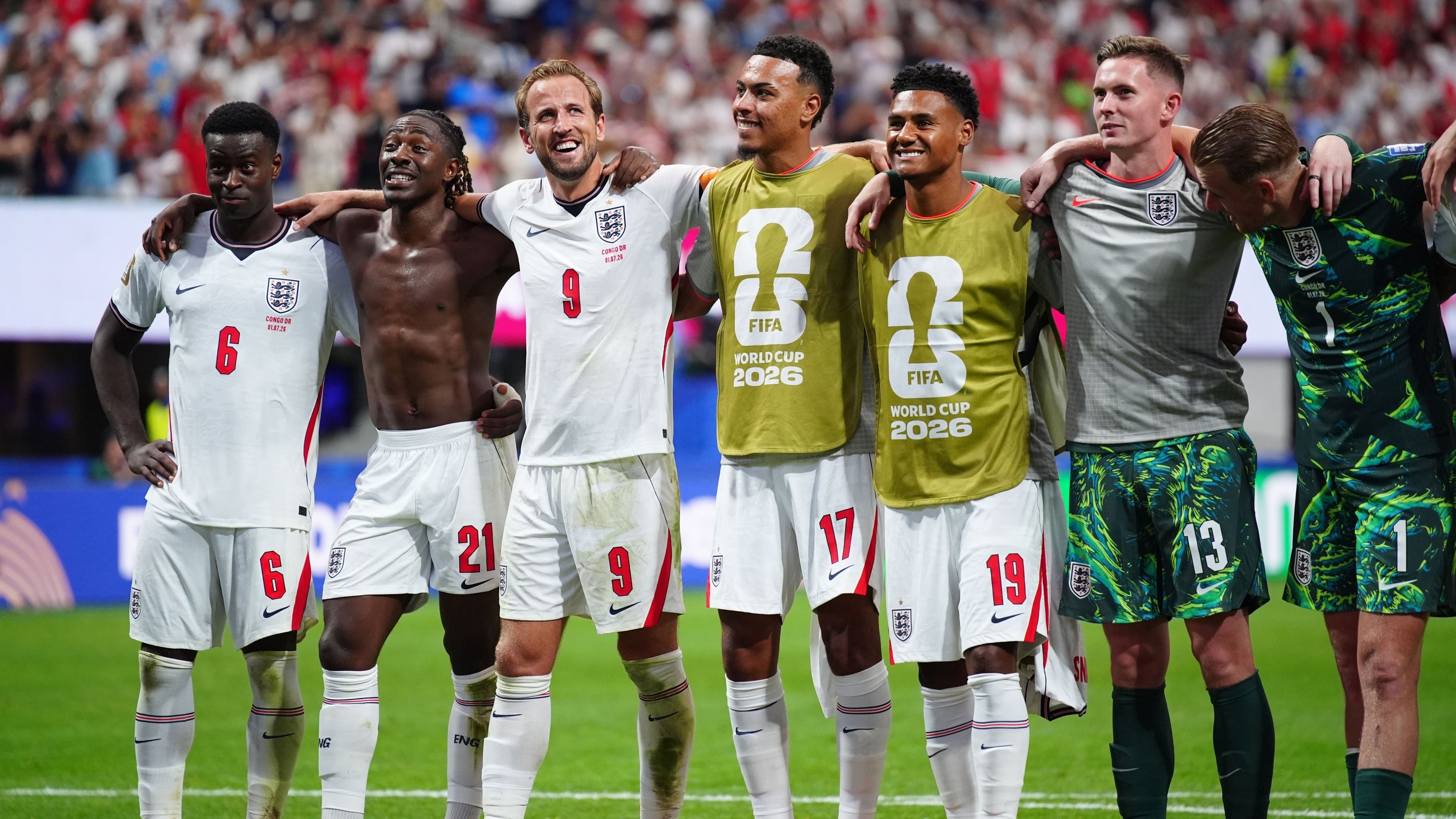 England to face Mexico in World Cup last 16 after comeback win over DR Congo