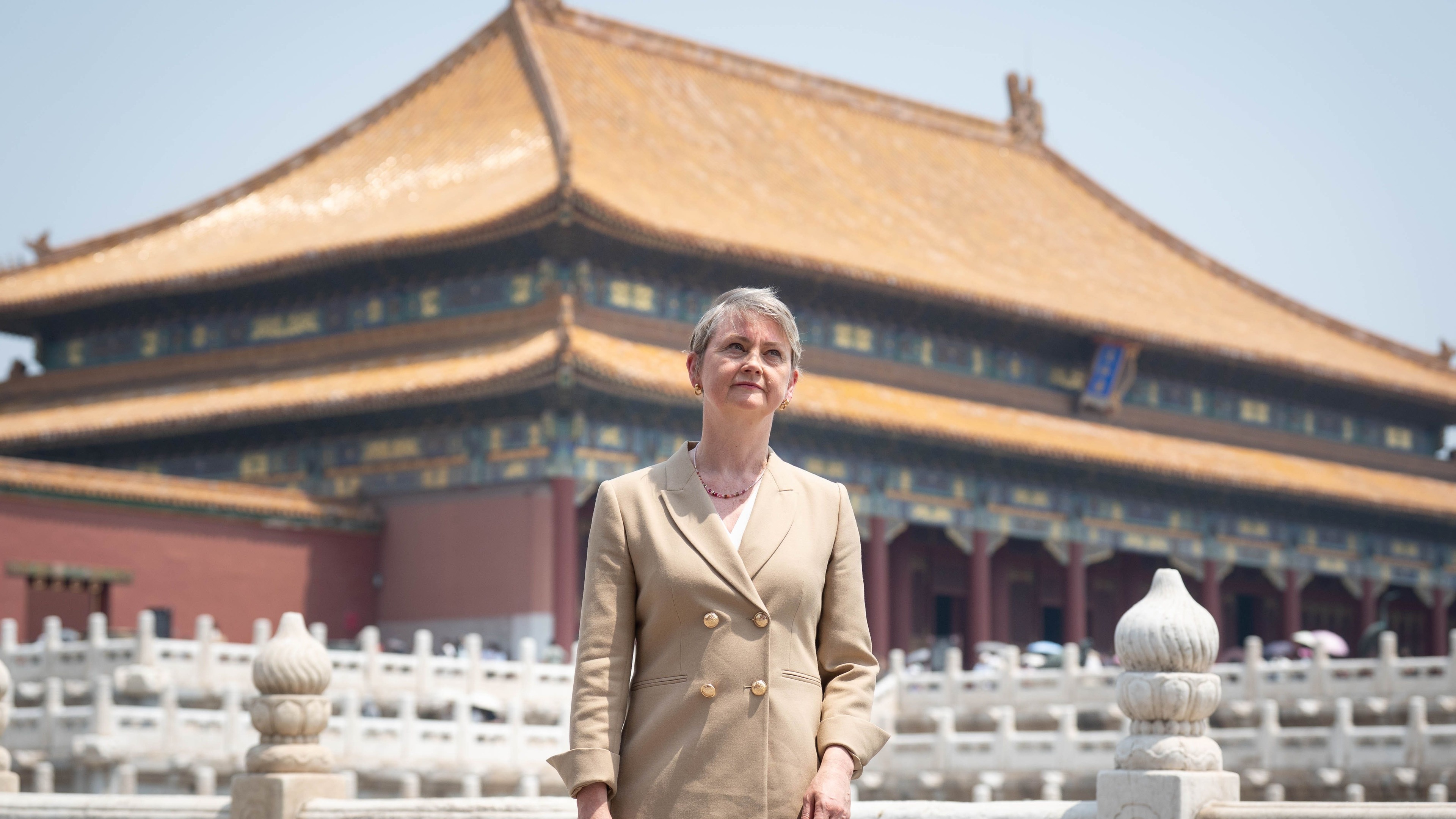 Cooper rejects criticism over Labour’s warming ties with China