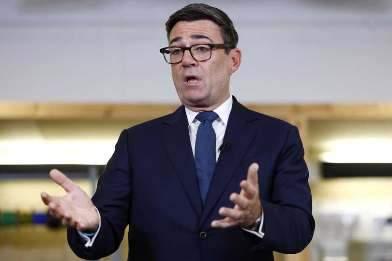 Prime Minister Andy Burnham pledged to get people back into work (Jeff Mitchell/PA)