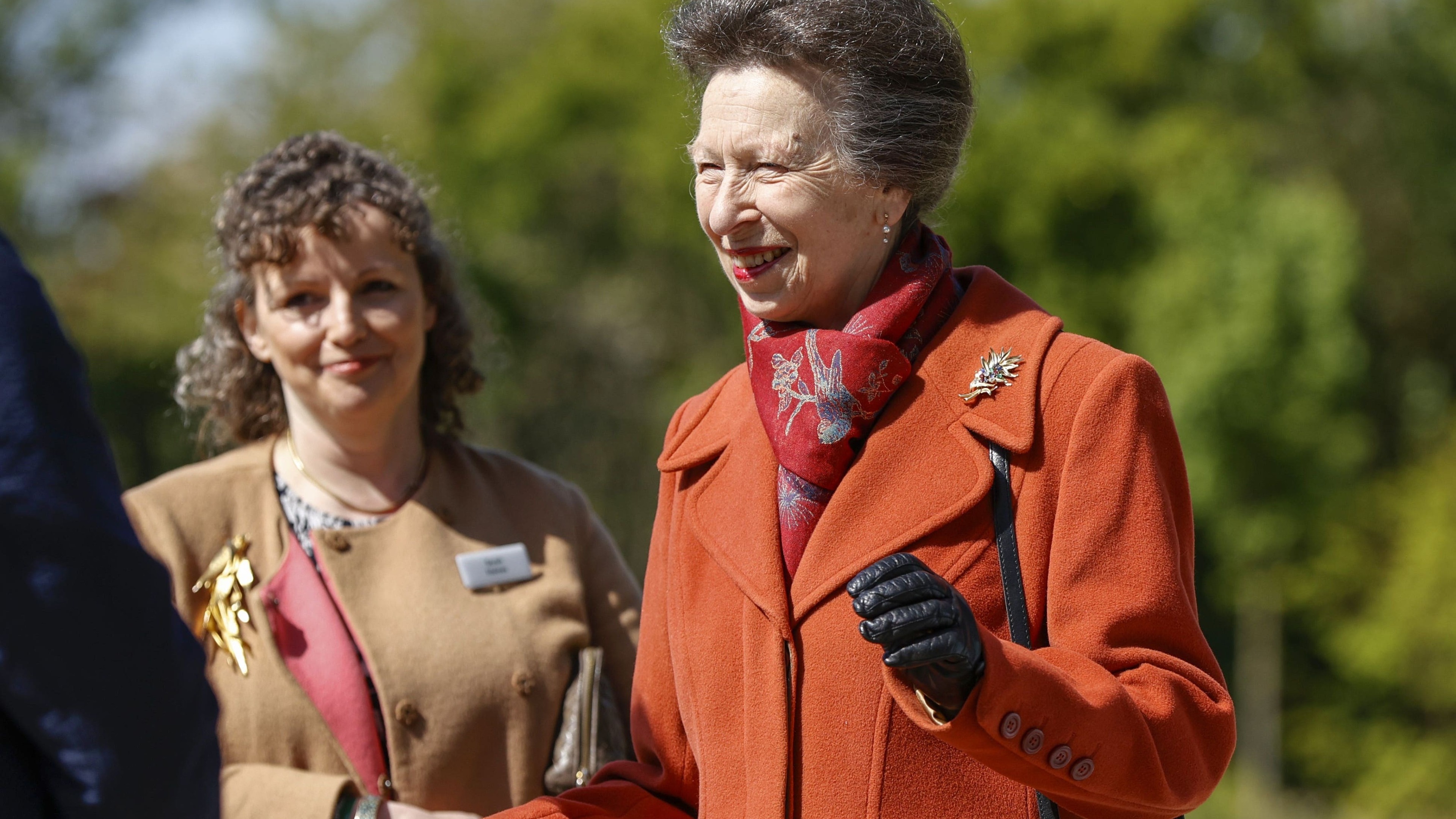 Anne spots secret corgi tribute at opening of Queen Elizabeth II Garden