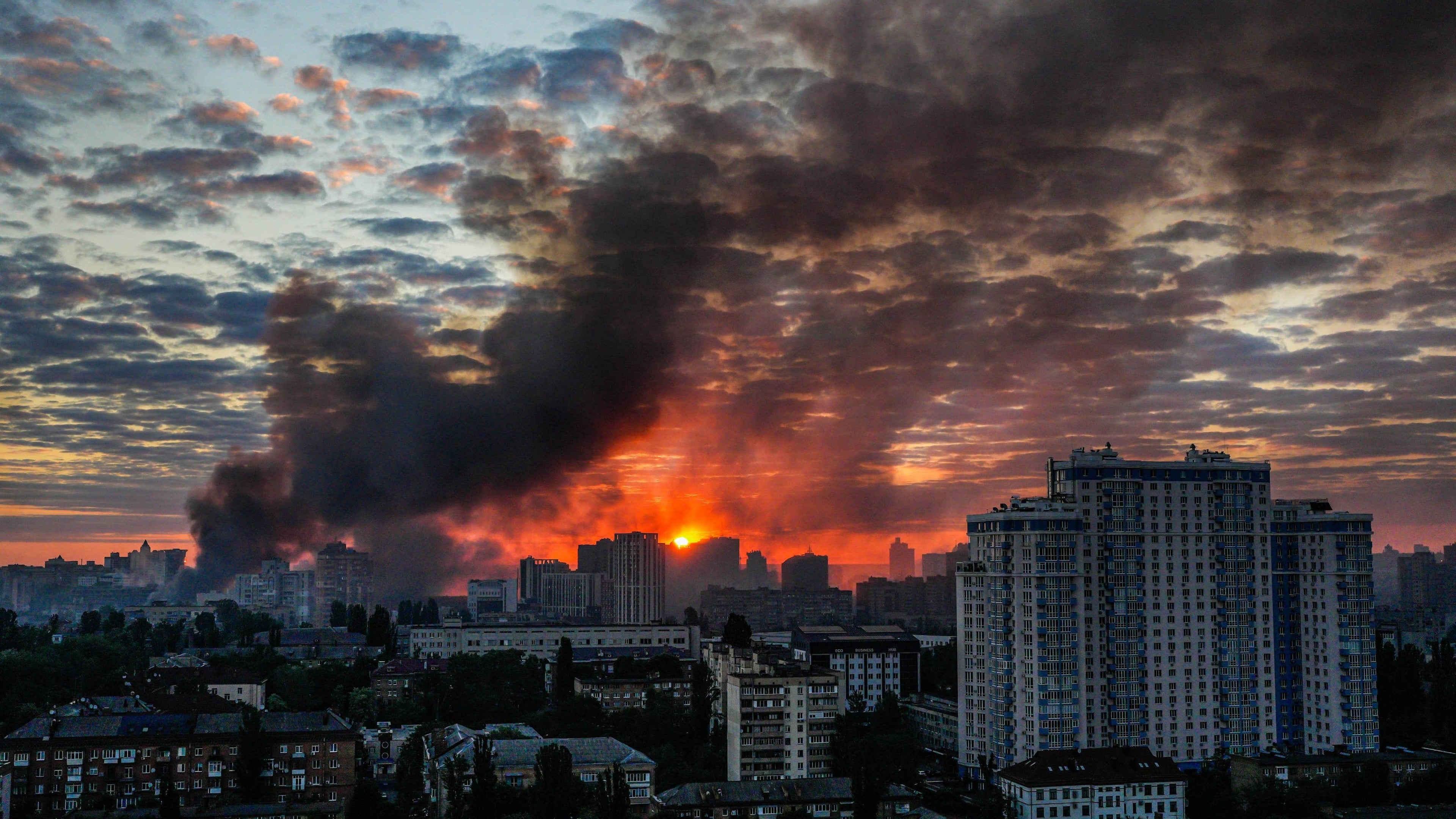 Russia launches missile and drone strikes on Ukraine, Kyiv targeted, officials say