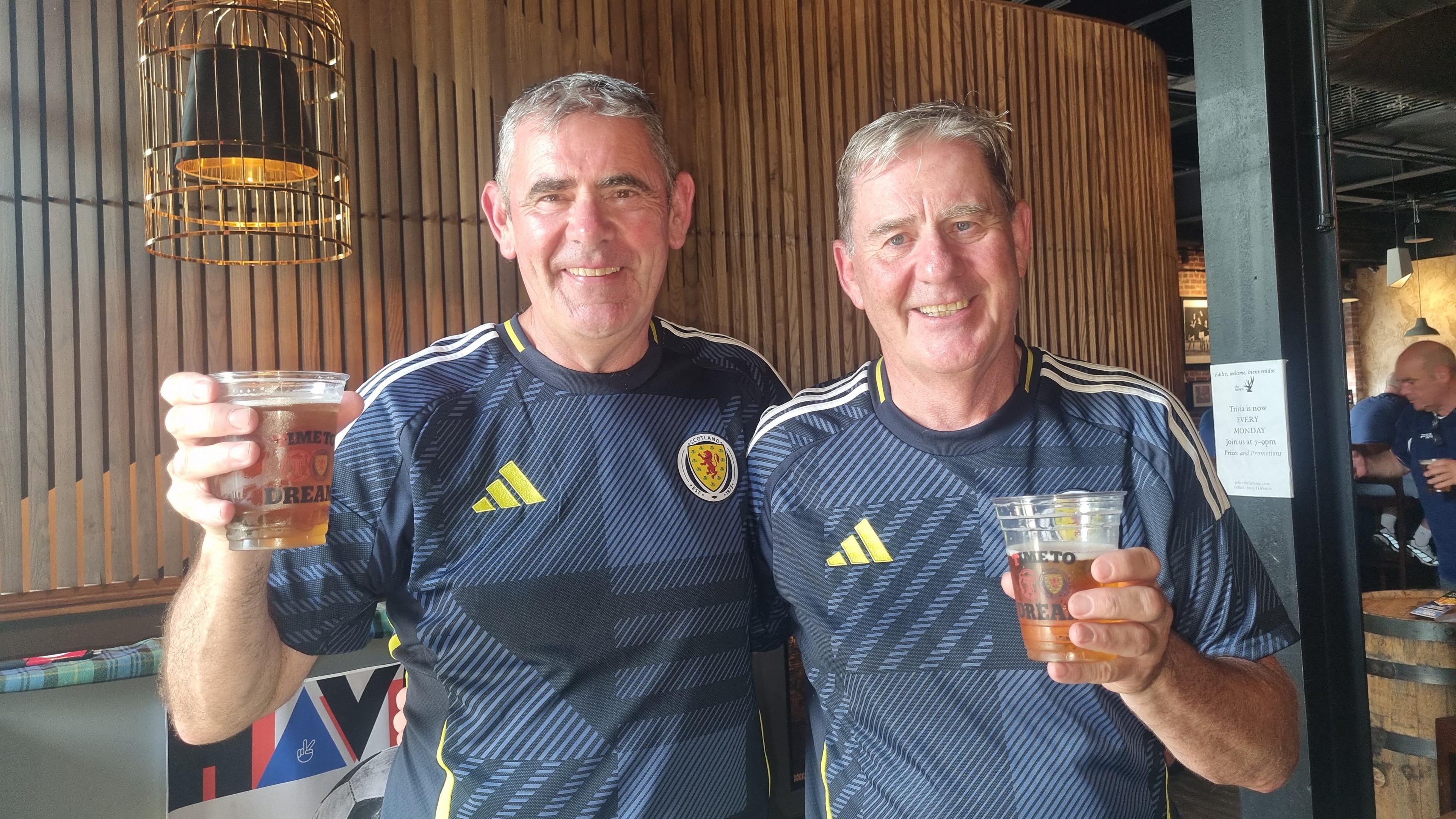 Scotland fans arrive in Boston optimistic ahead of World Cup group matches